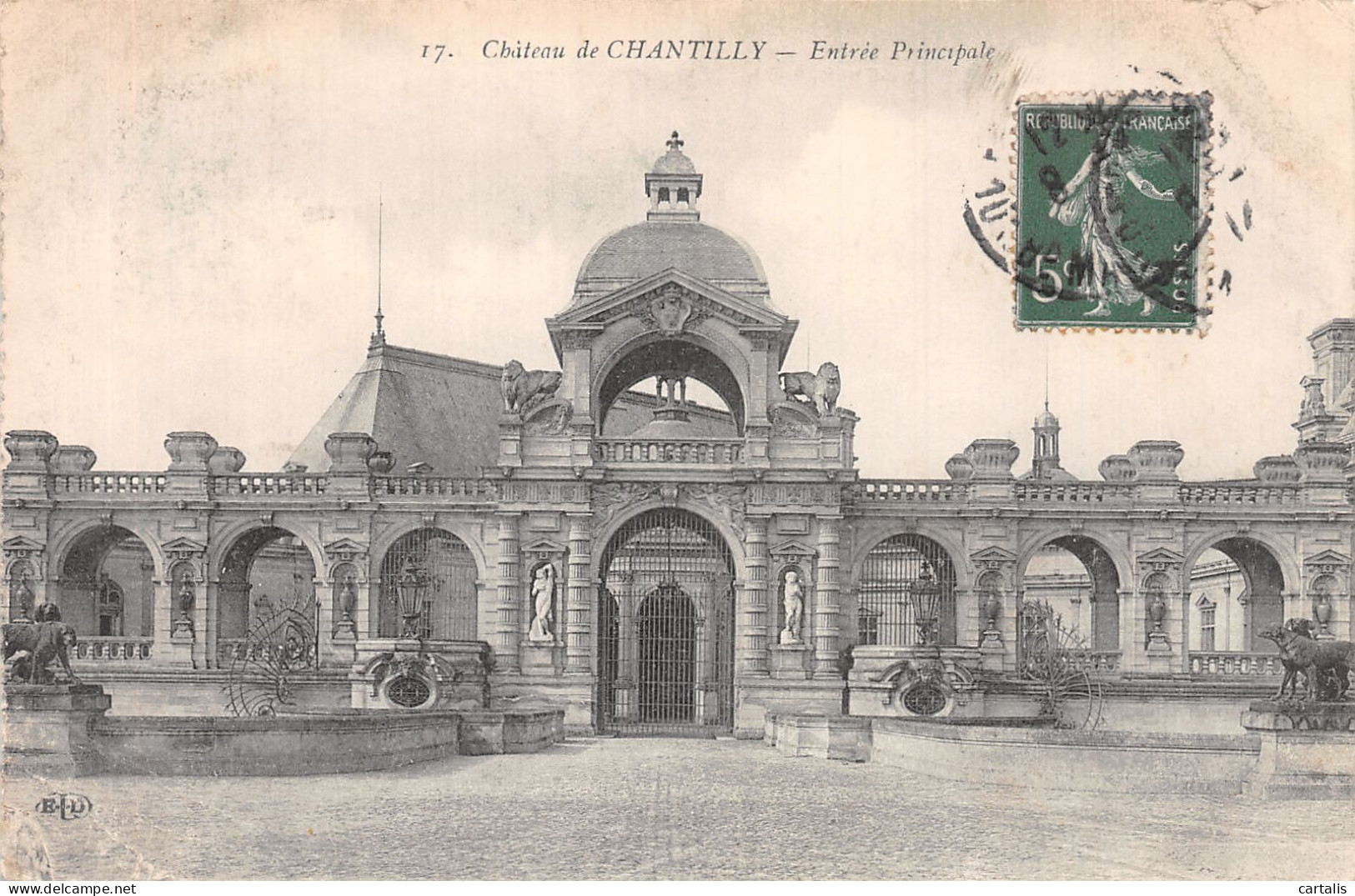 60-CHATEAU DE CHANTILLY-N° 4430-A/0027 - Other & Unclassified