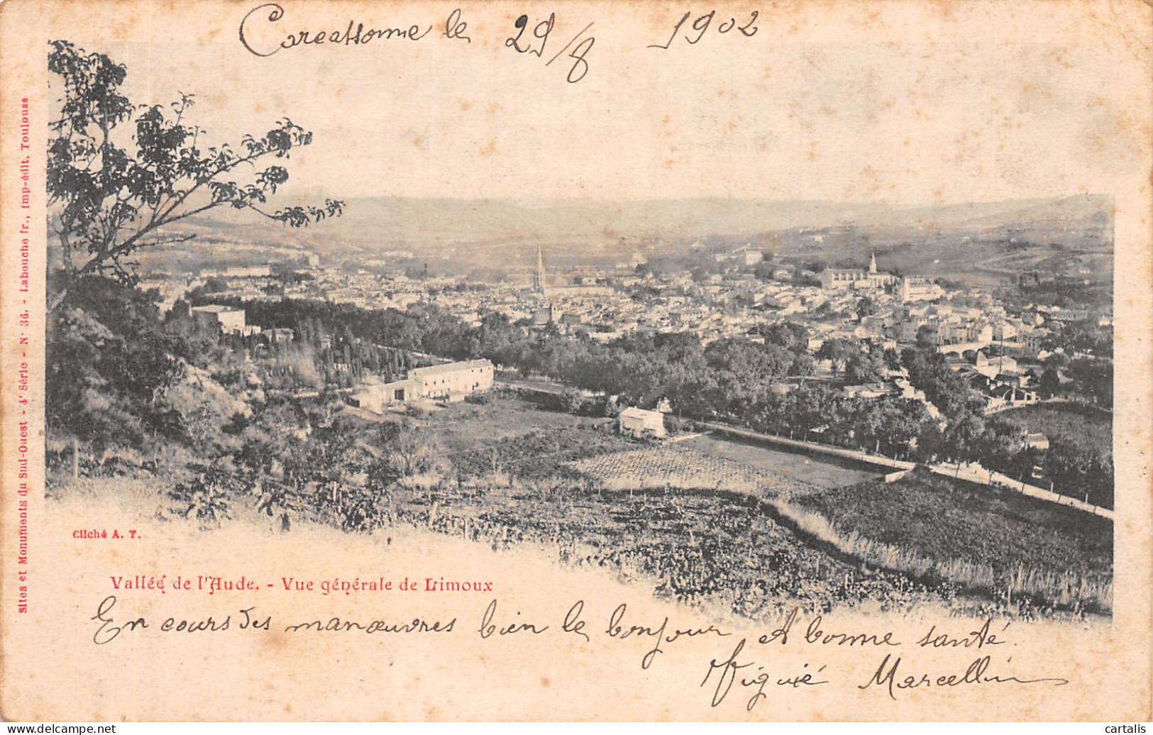 11-LIMOUX-N° 4429-H/0289 - Limoux