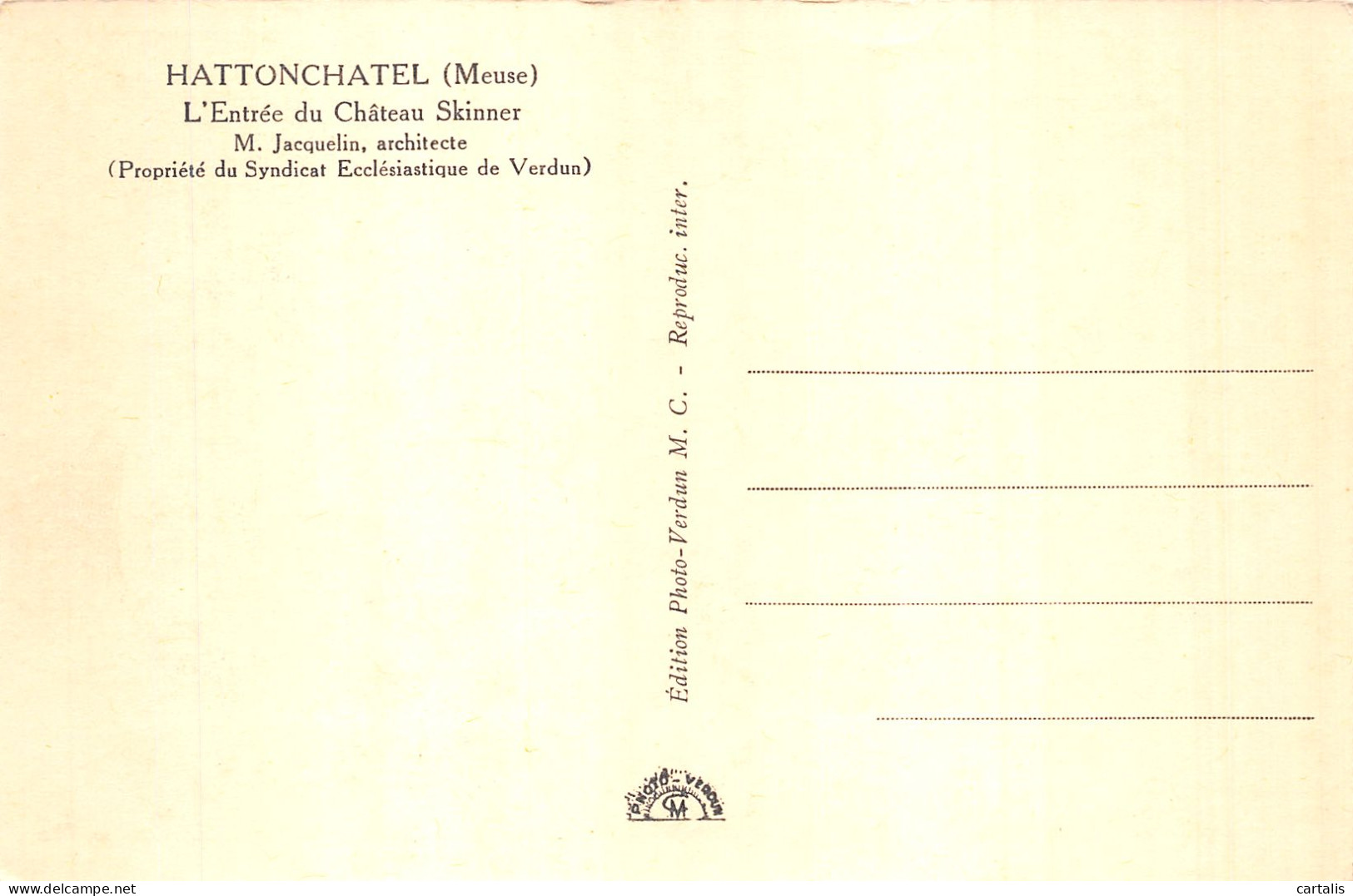 55-HATTONCHATEL-N° 4429-H/0107 - Other & Unclassified