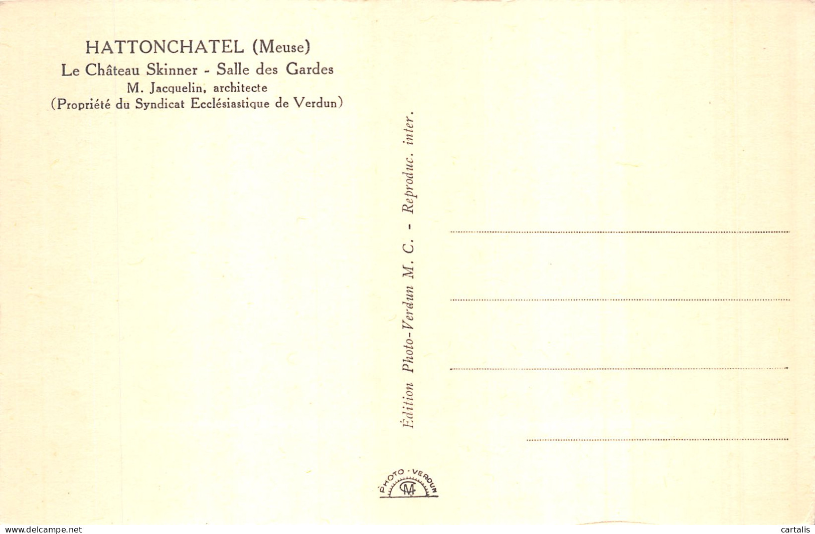 55-HATTONCHATEL-N° 4429-H/0109 - Other & Unclassified