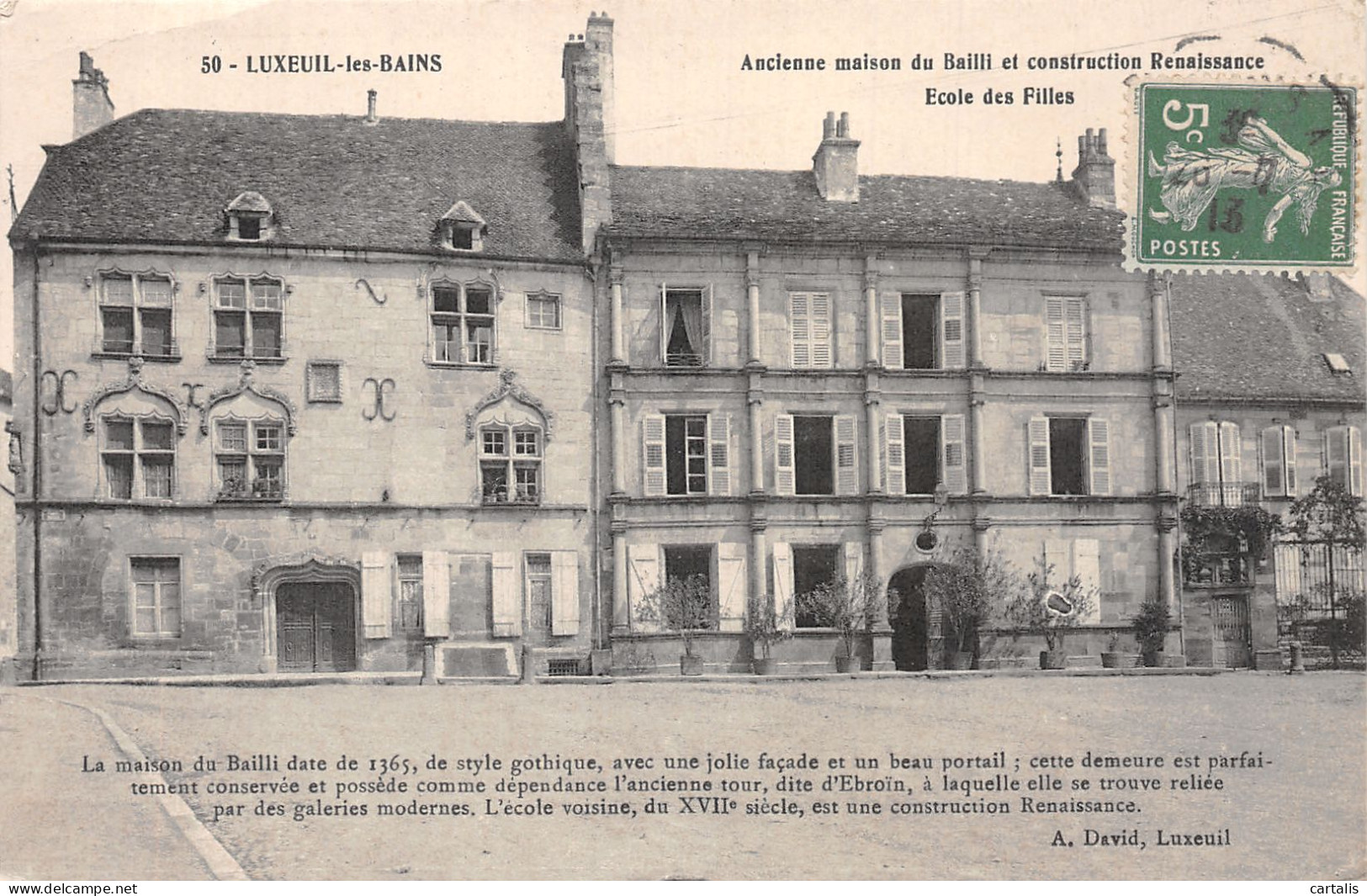70-LUXEUIL LES BAINS-N° 4429-H/0063 - Luxeuil Les Bains