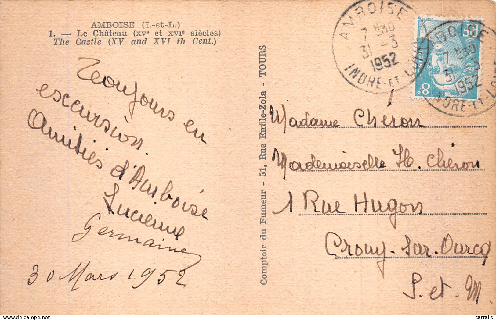 37-AMBOISE-N° 4429-H/0023 - Amboise