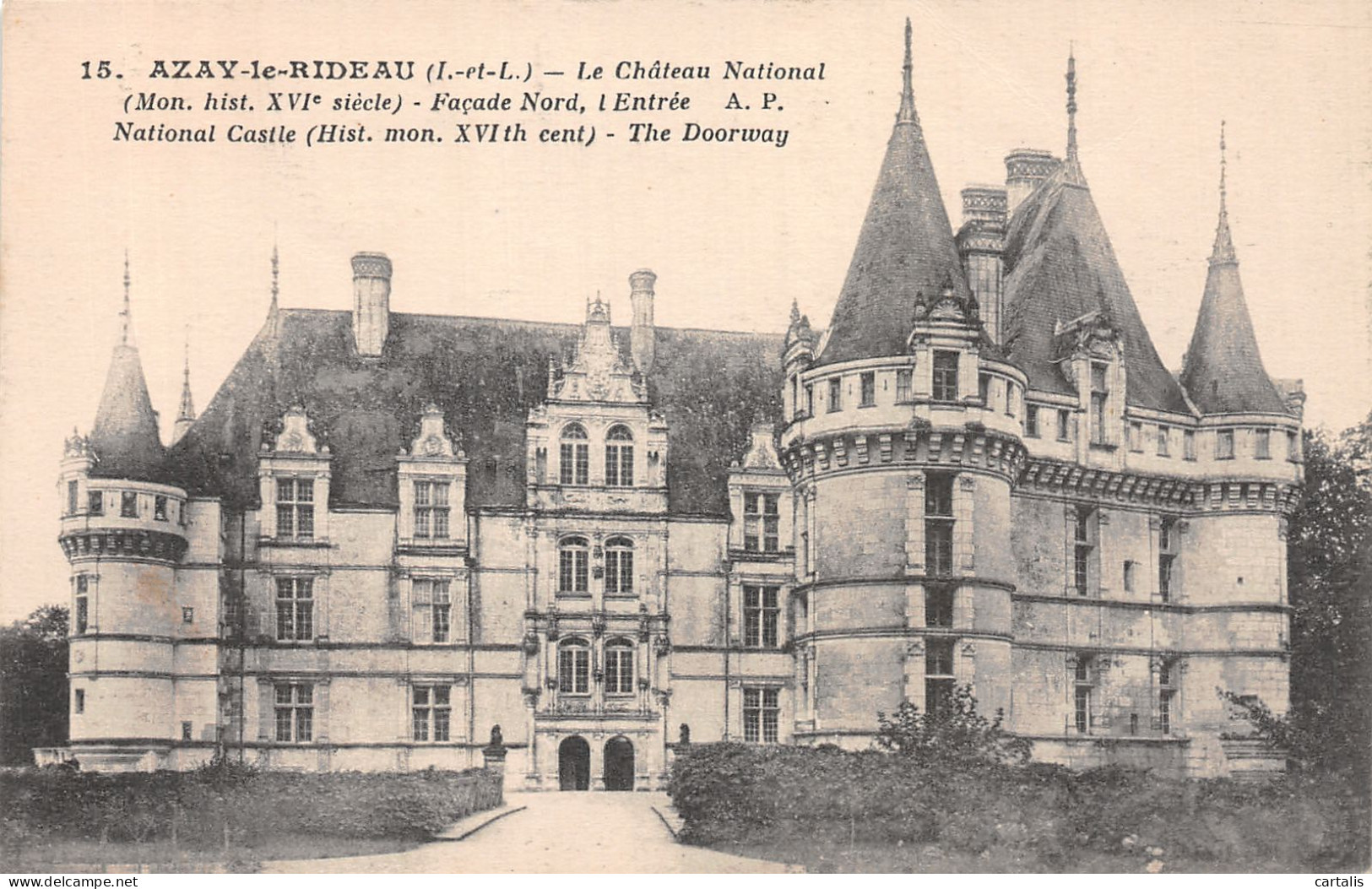 37-AZAY LE RIDEAU-N° 4429-G/0387 - Azay-le-Rideau