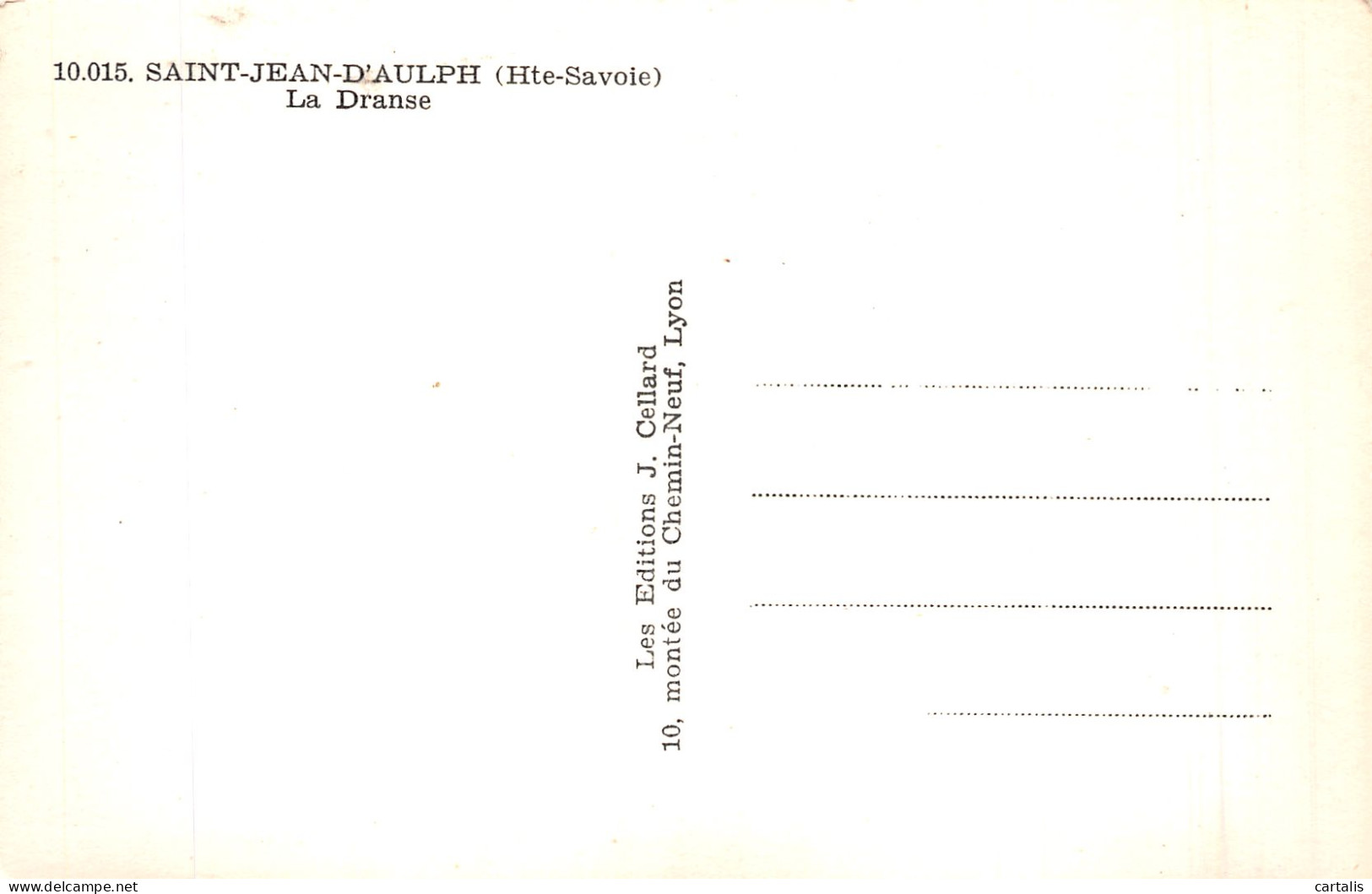 74-SAINT JEAN D AULPH-N° 4429-G/0233 - Saint-Jean-d'Aulps
