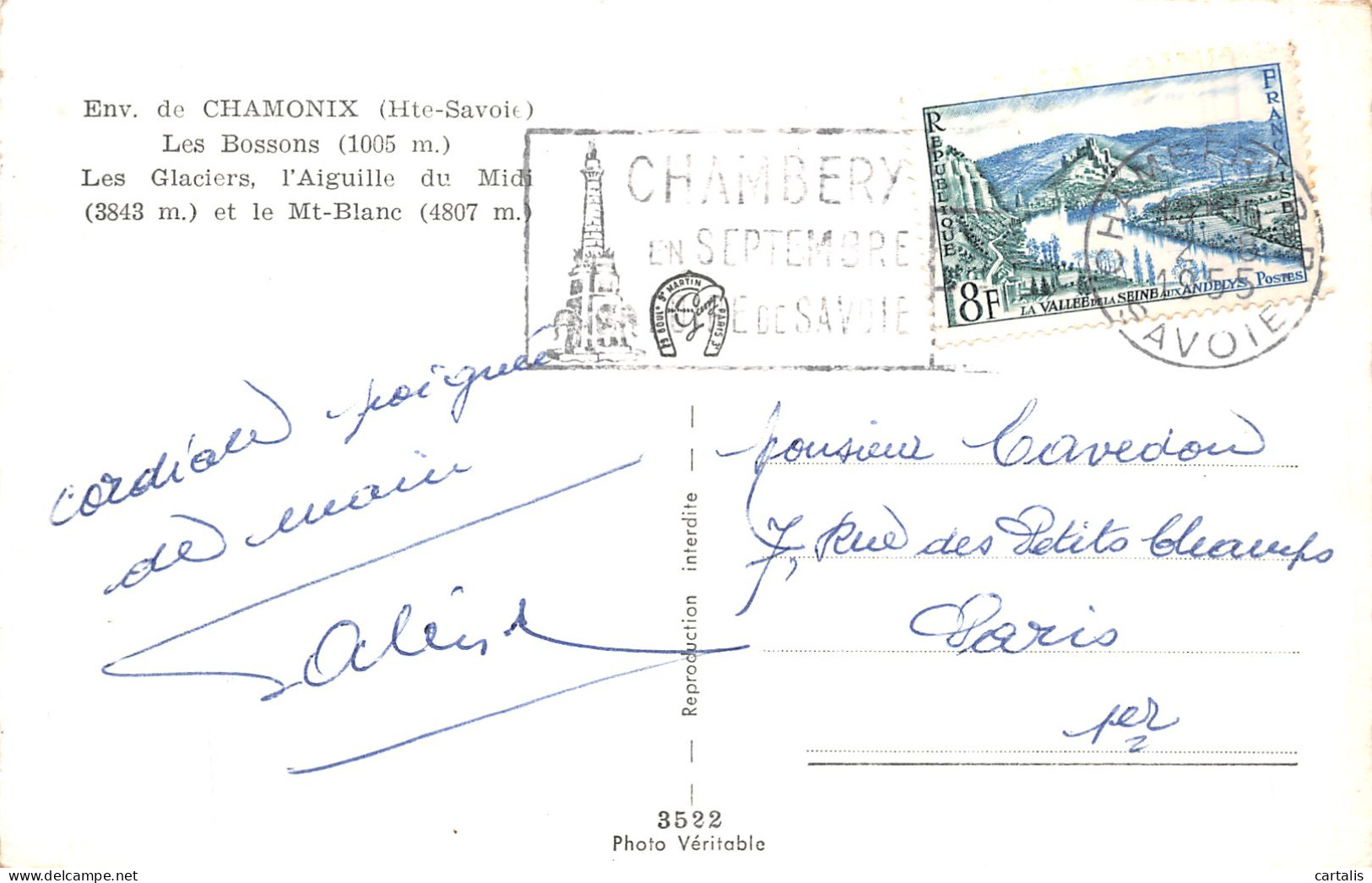 74-CHAMONIX-N° 4430-D/0251 - Chamonix-Mont-Blanc