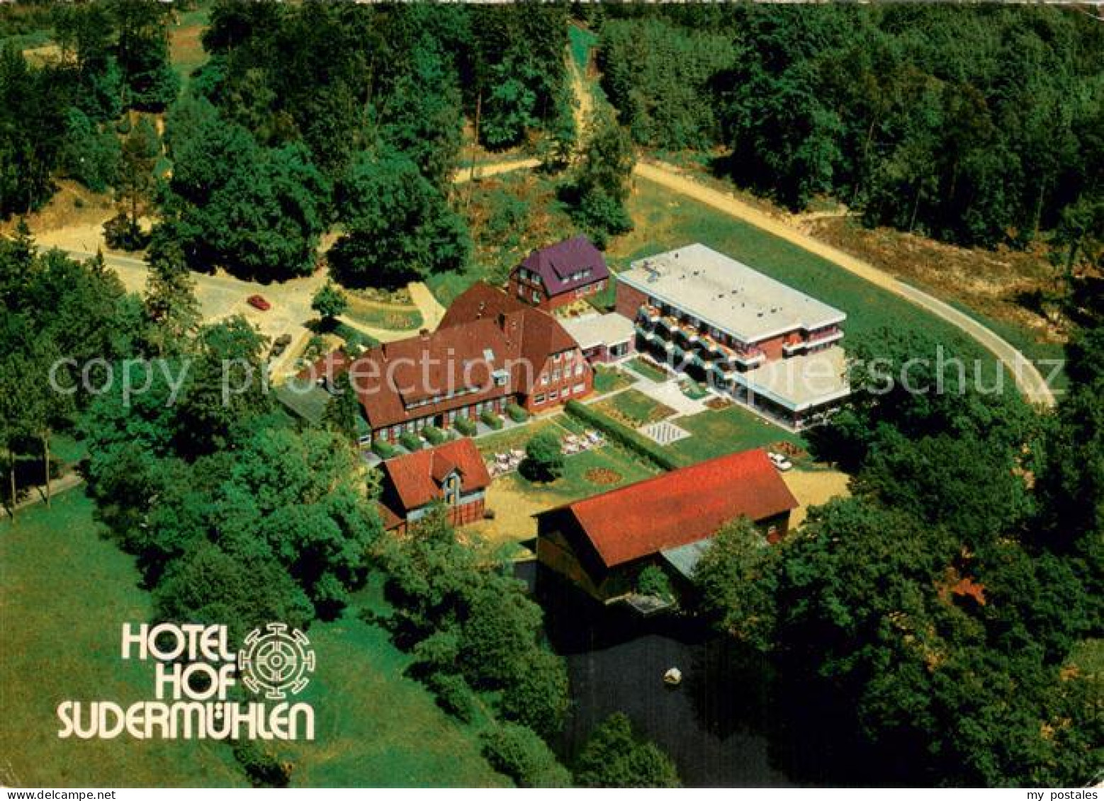 73725697 Egestorf Nordheide Hotel Hof Sudermuehlen Fliegeraufnahme Egestorf Nord - Andere & Zonder Classificatie