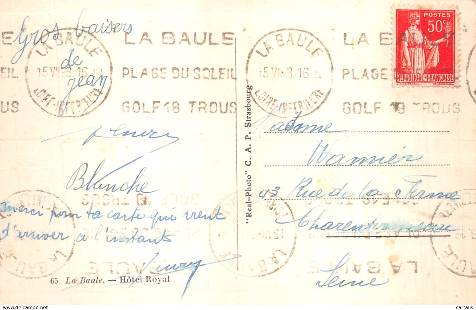 44-LA BAULE-N° 4430-D/0095 - La Baule-Escoublac