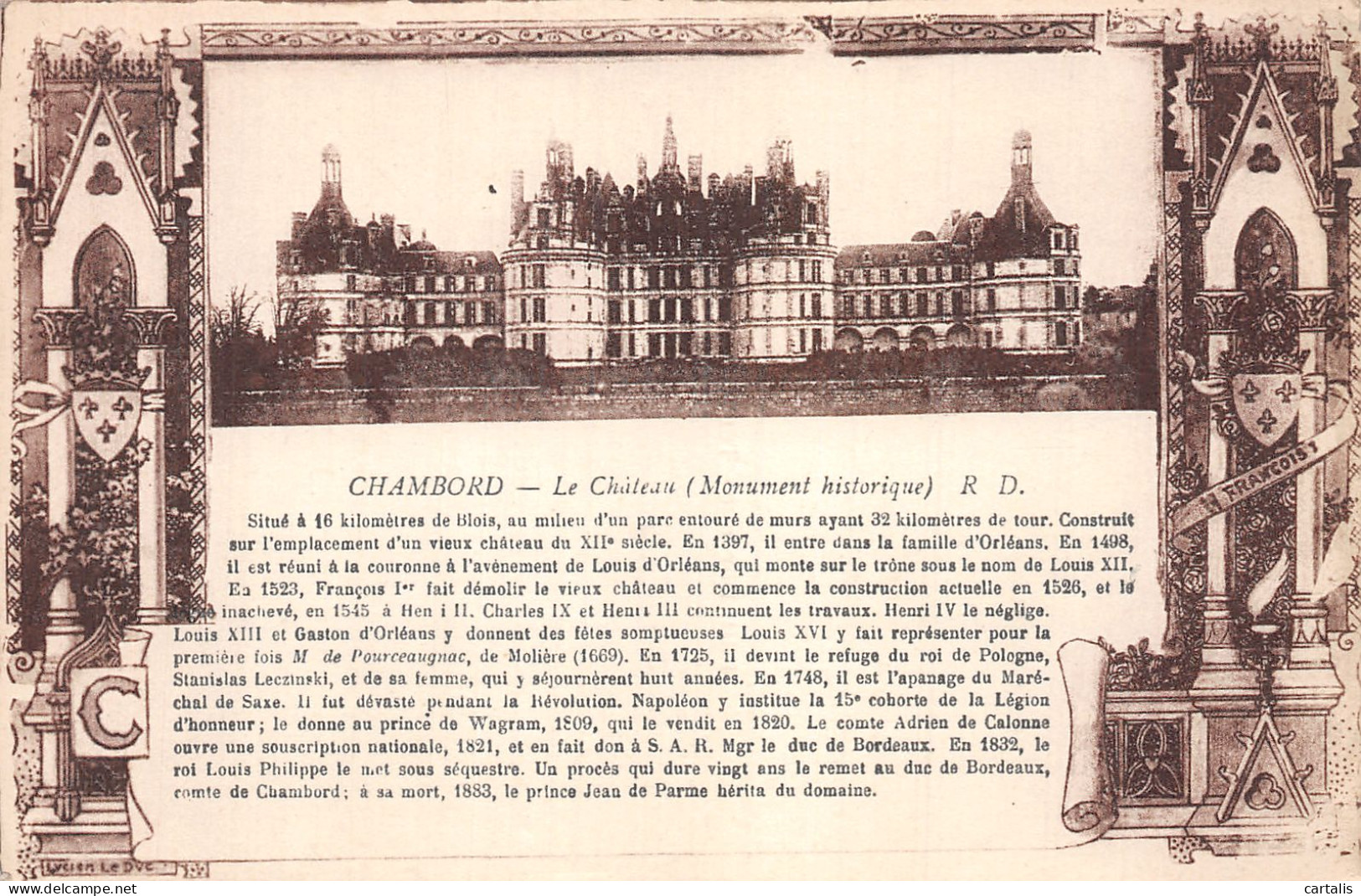 41-CHAMBORD LE CHATEAU-N° 4430-C/0303 - Chambord