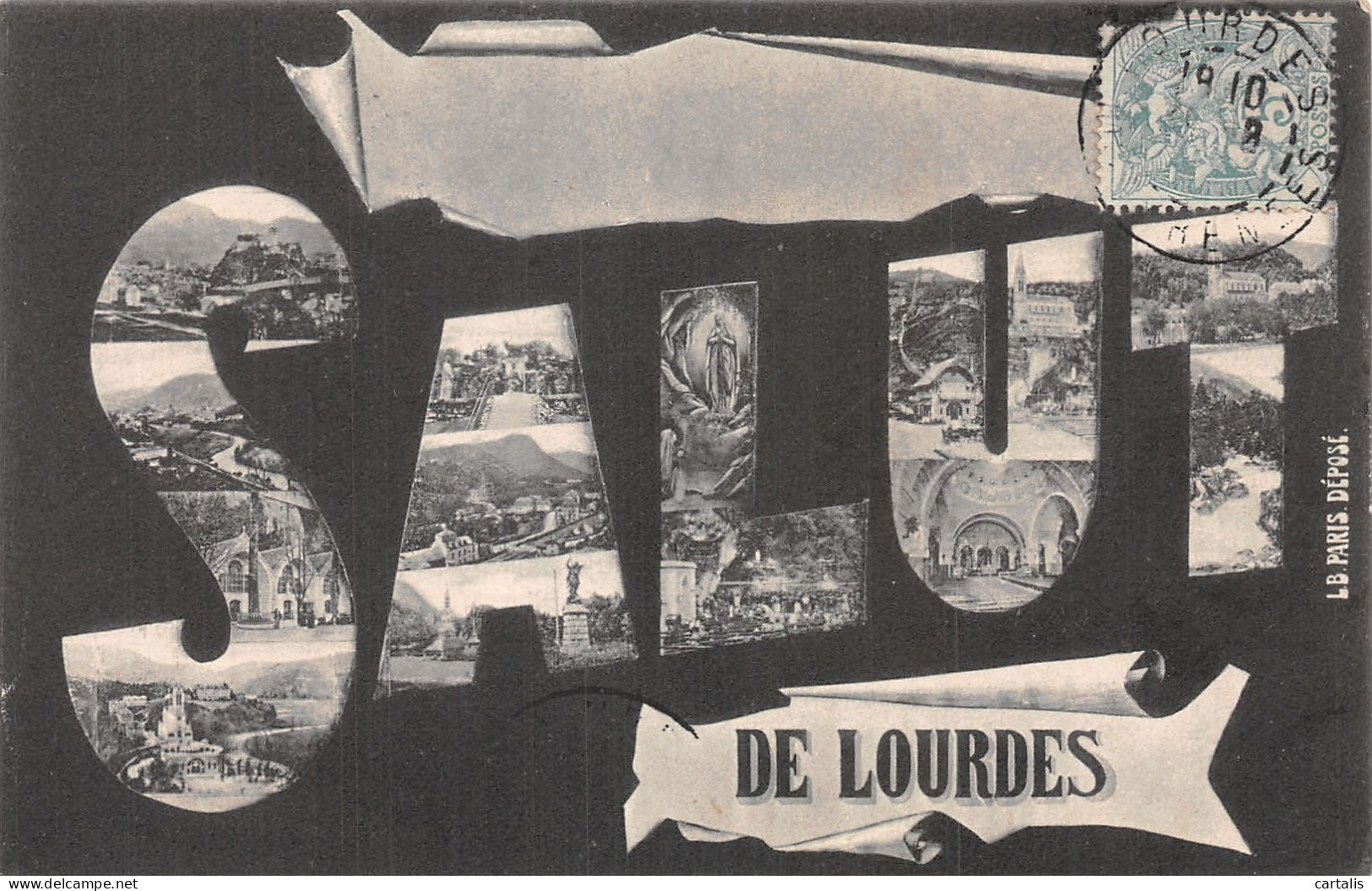 65-LOURDES-N° 4430-B/0265 - Lourdes