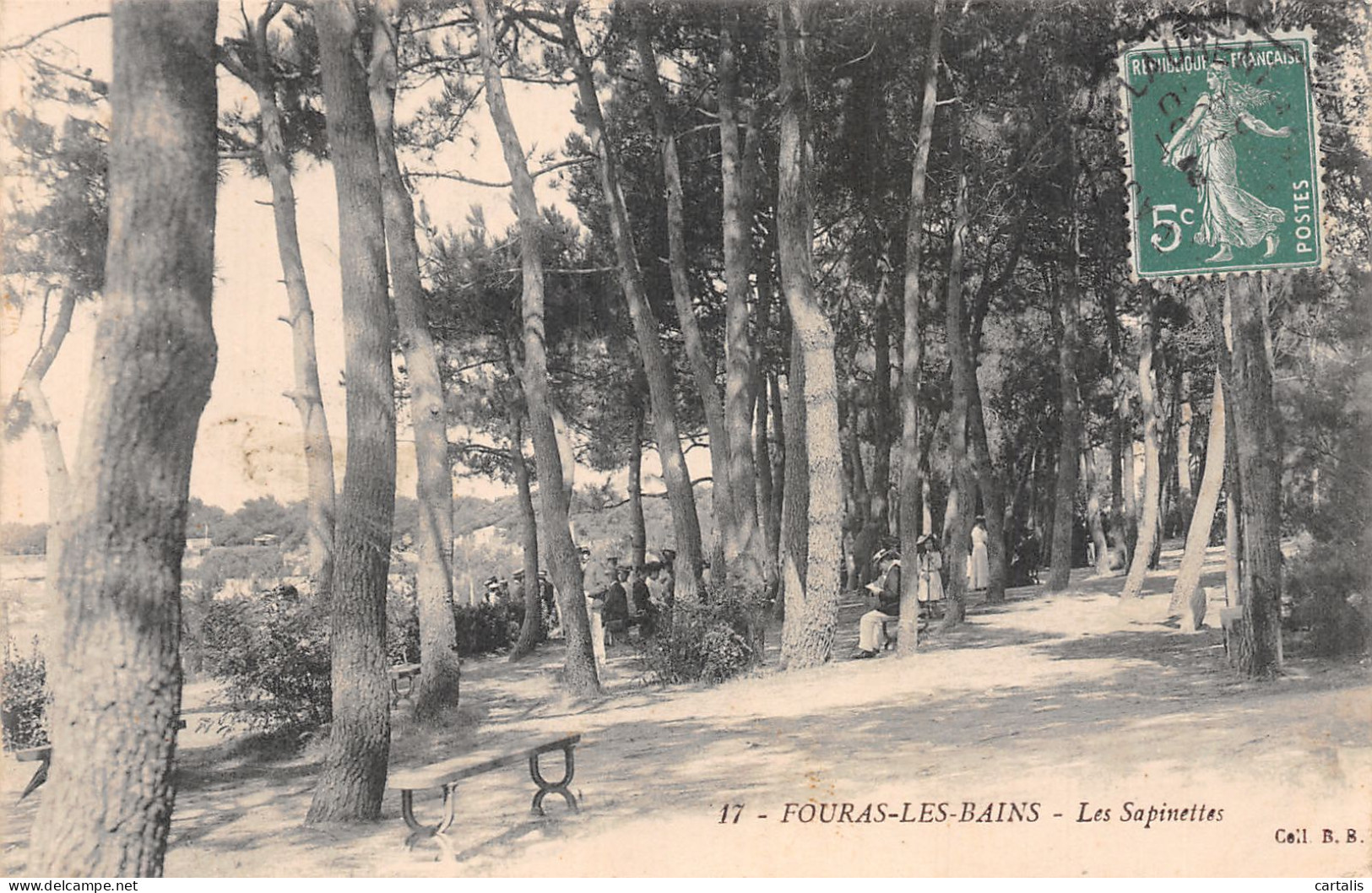 17-FOURAS LES BAINS-N° 4430-B/0255 - Fouras-les-Bains