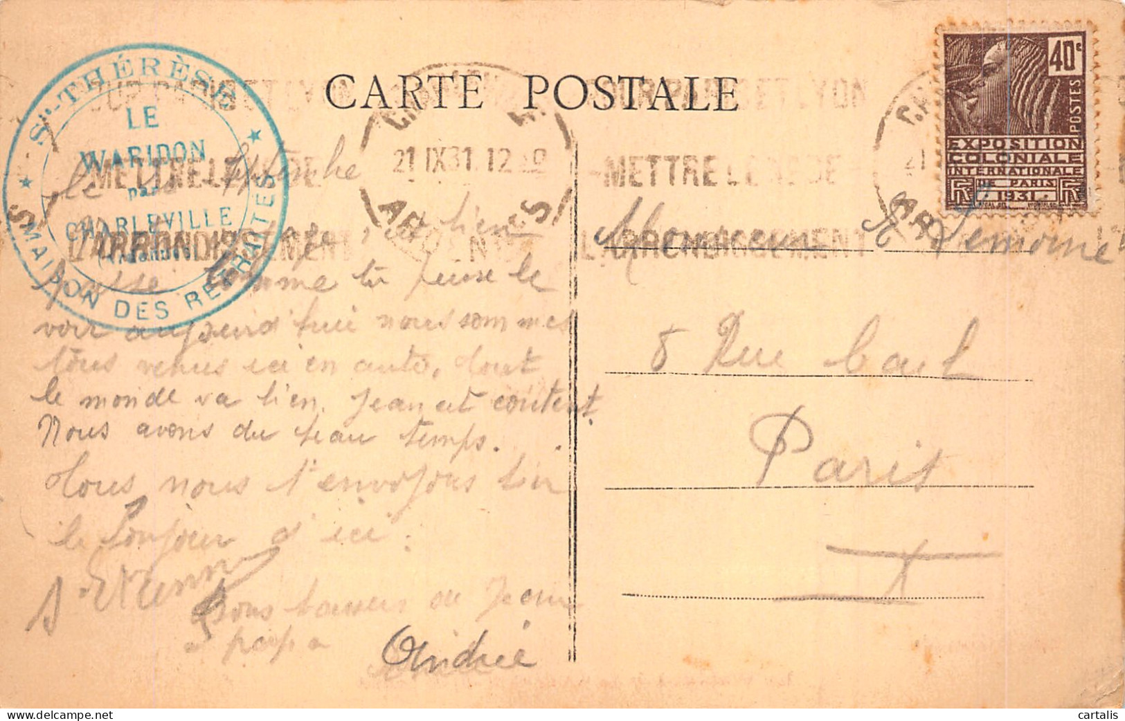 65-LE WARIDON-N° 4430-F/0051 - Other & Unclassified