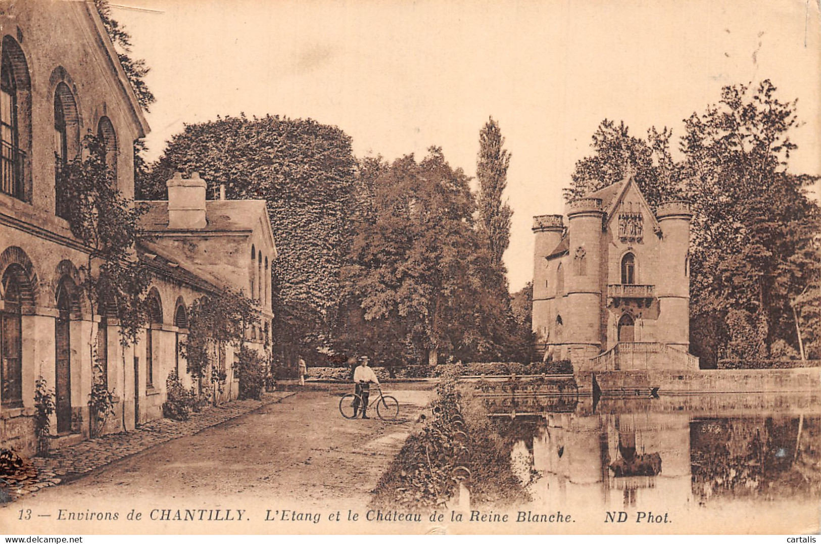 60-L ETANG ET LE CHATEAU DE LA REINE BLANCHE-N° 4430-E/0131 - Autres & Non Classés