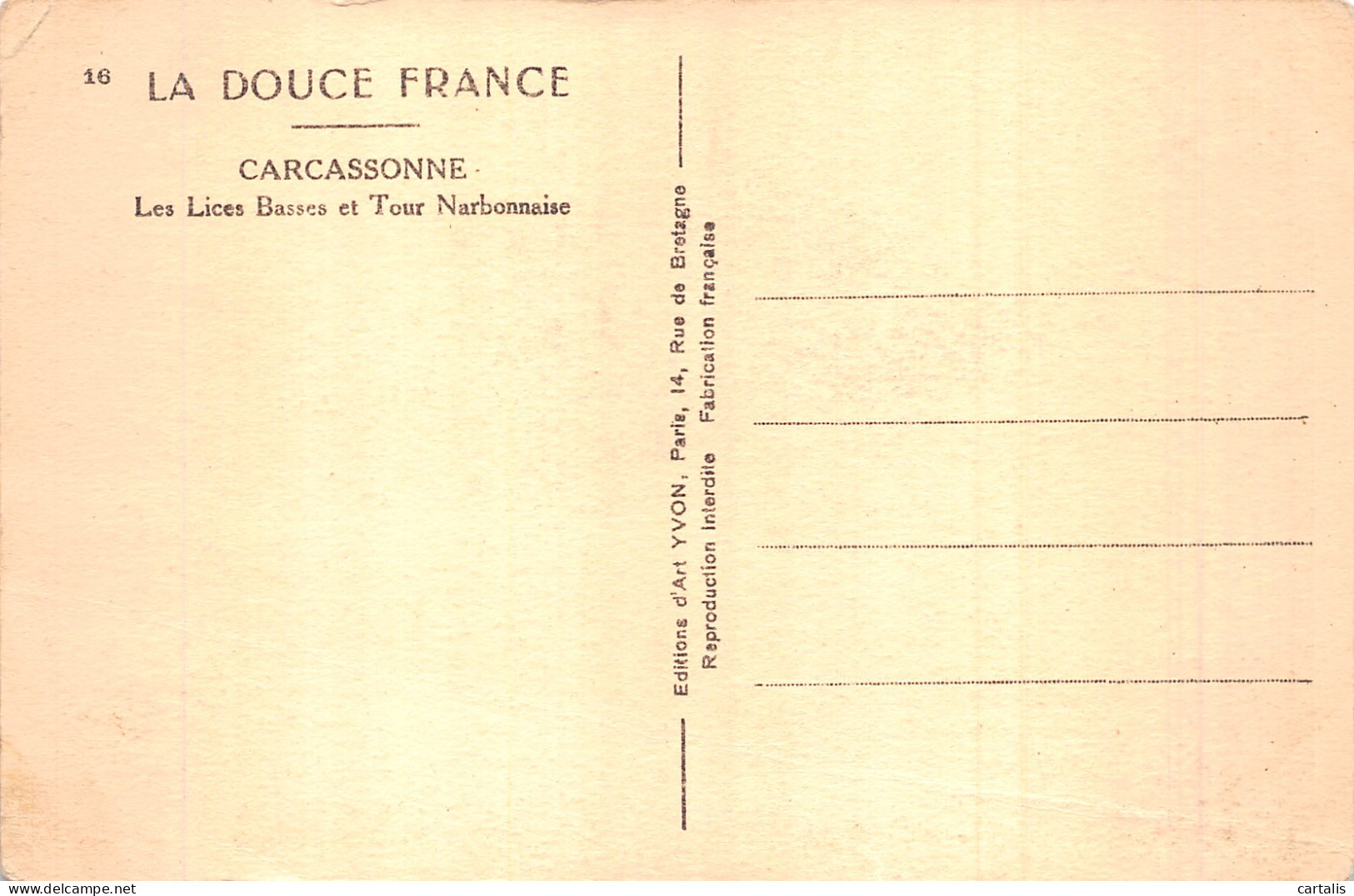 11-CARCASSONNE-N° 4430-E/0083 - Carcassonne