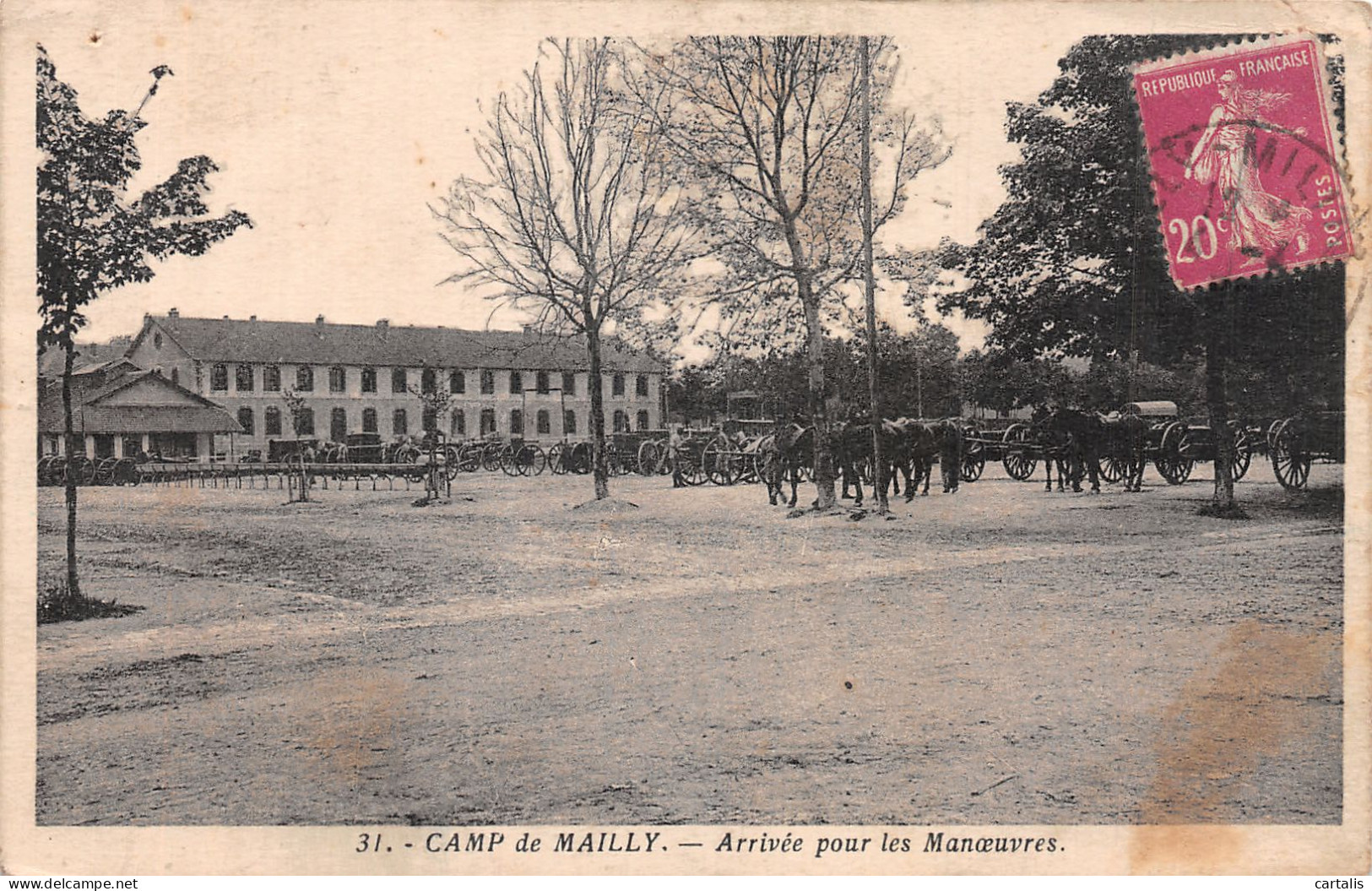 10-CAMP DE MAILLY-N° 4430-D/0389 - Other & Unclassified