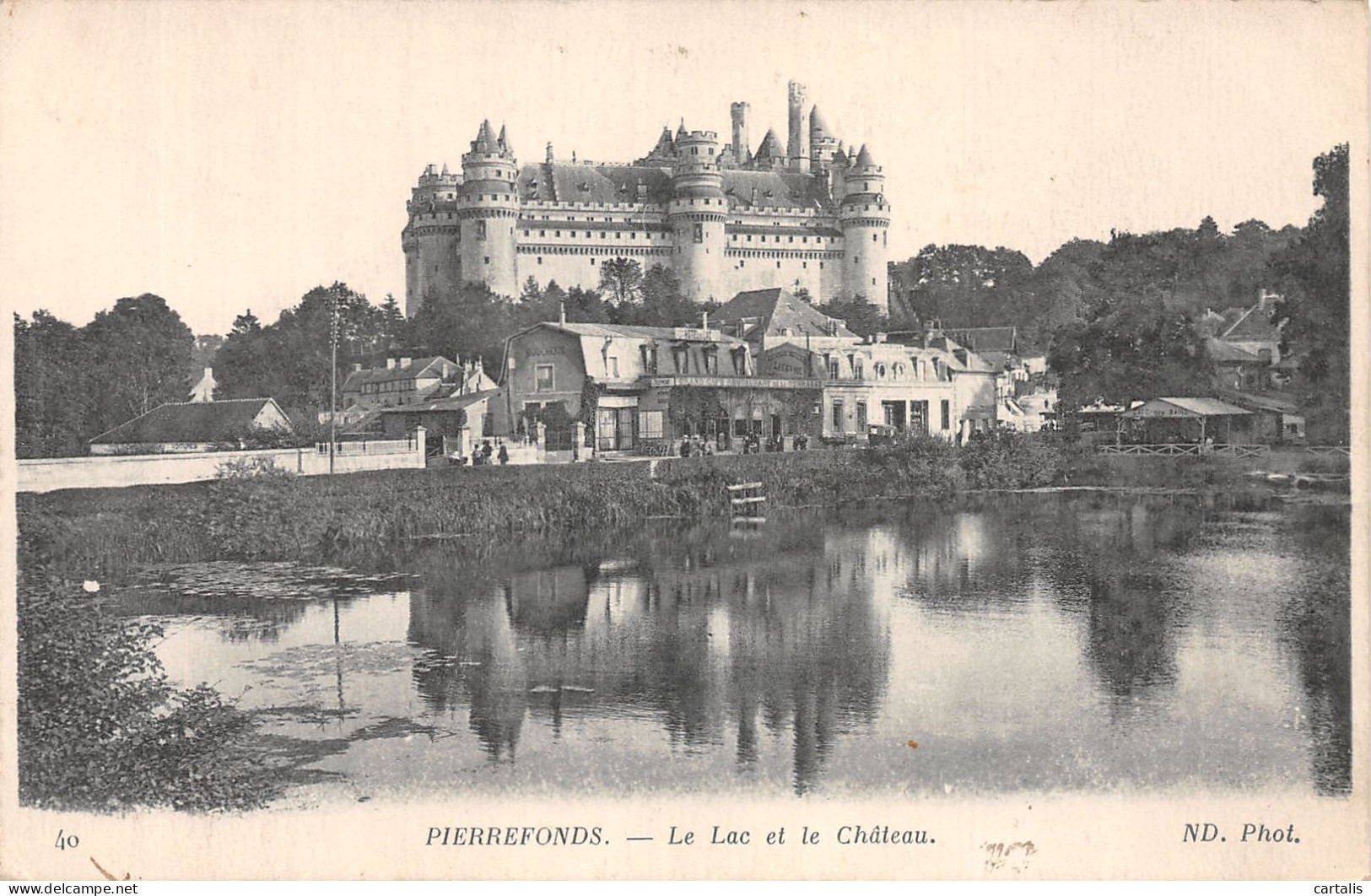 60-CHATEAU DE PIERREFONDS-N° 4430-D/0373 - Other & Unclassified