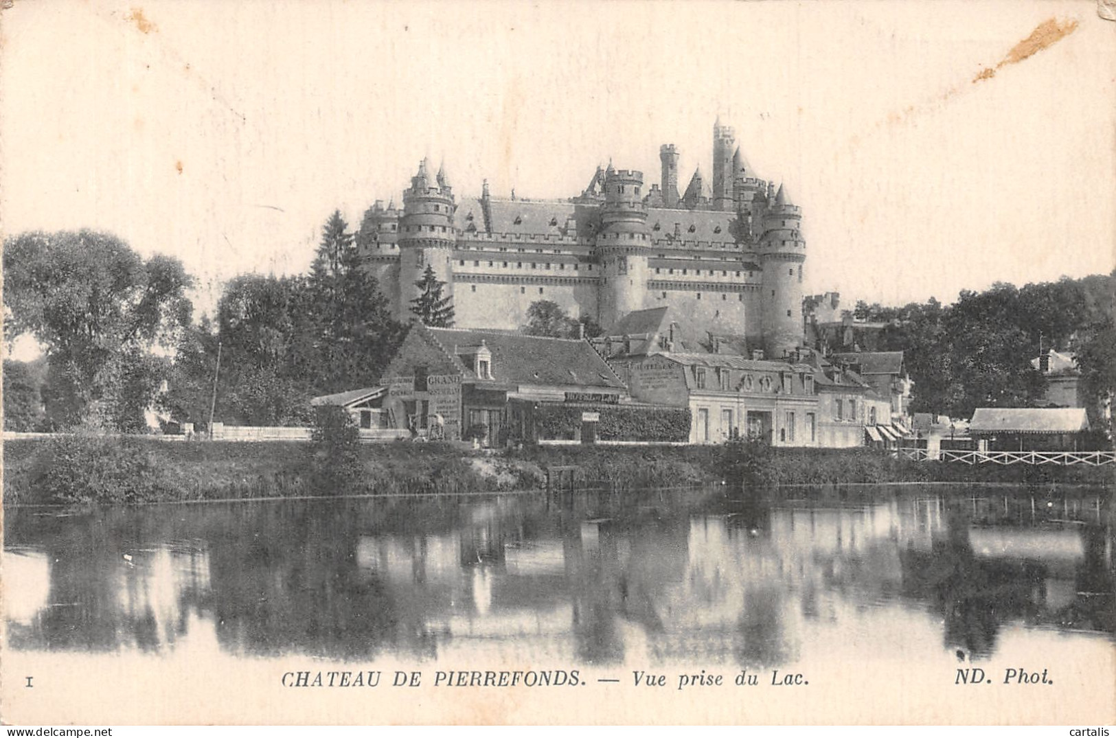 60-CHATEAU DE PIERREFONDS-N° 4430-D/0369 - Autres & Non Classés