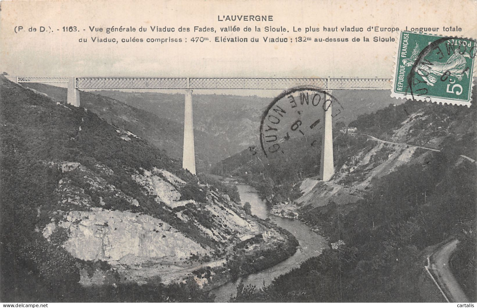 63-LE VIADUC DES FADES-N° 4430-D/0271 - Other & Unclassified