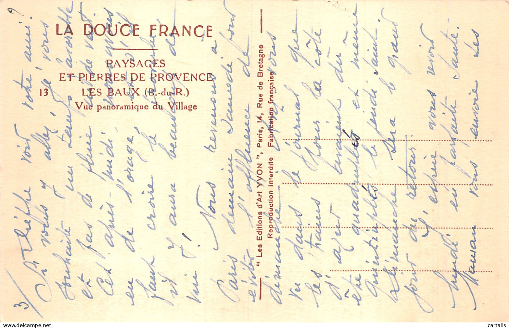 13-LES BAUX -N° 4430-H/0365 - Les-Baux-de-Provence