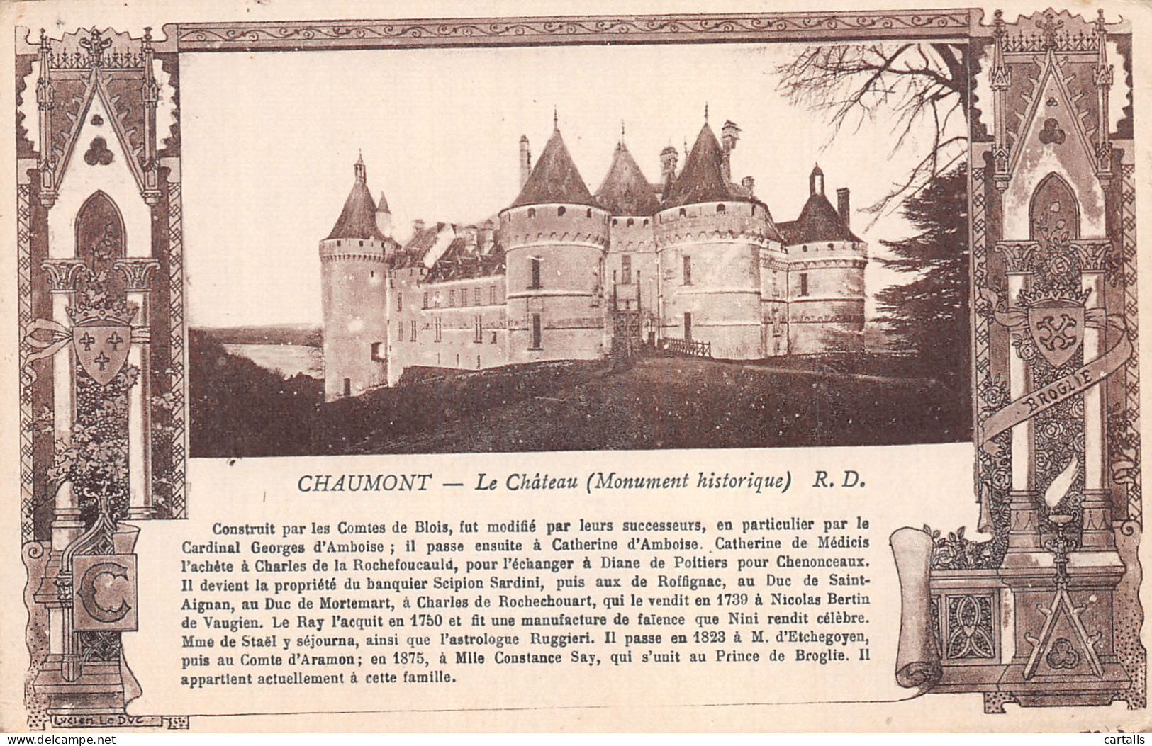 41-CHAUMONT LE CHÃ‚TEAU-N° 4430-H/0399 - Autres & Non Classés