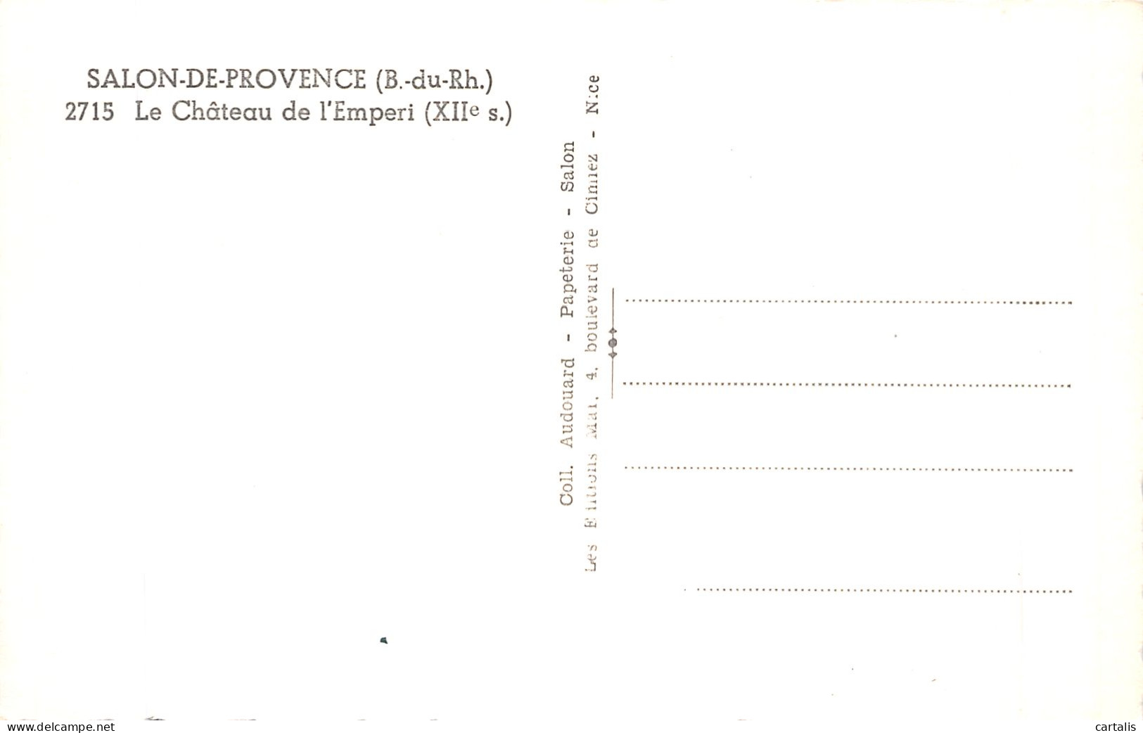 13-SALON DE PROVENCE-N° 4430-H/0355 - Salon De Provence