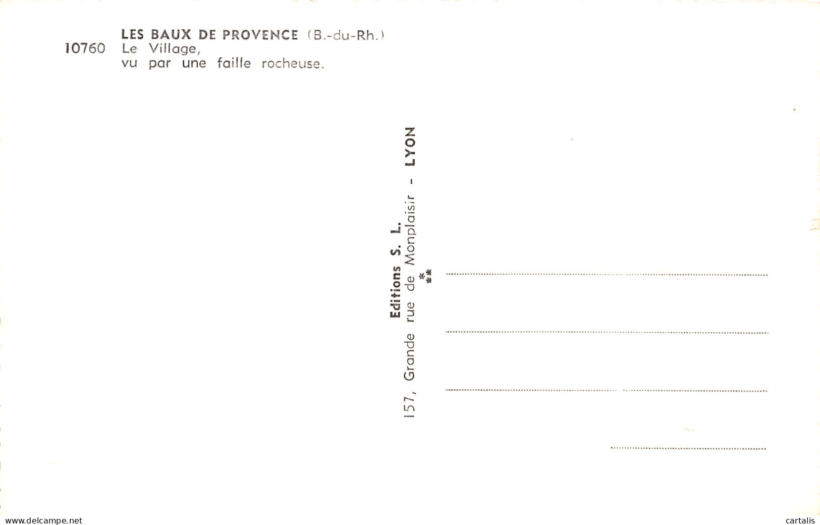 13-LES BAUX DE PROVENCE-N° 4430-H/0281 - Les-Baux-de-Provence