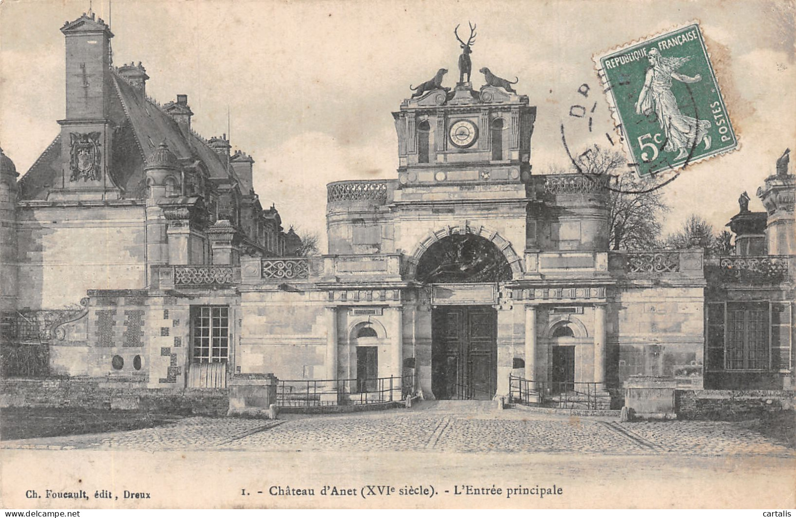 28-CHATEAU D ANET-N° 4430-H/0175 - Andere & Zonder Classificatie