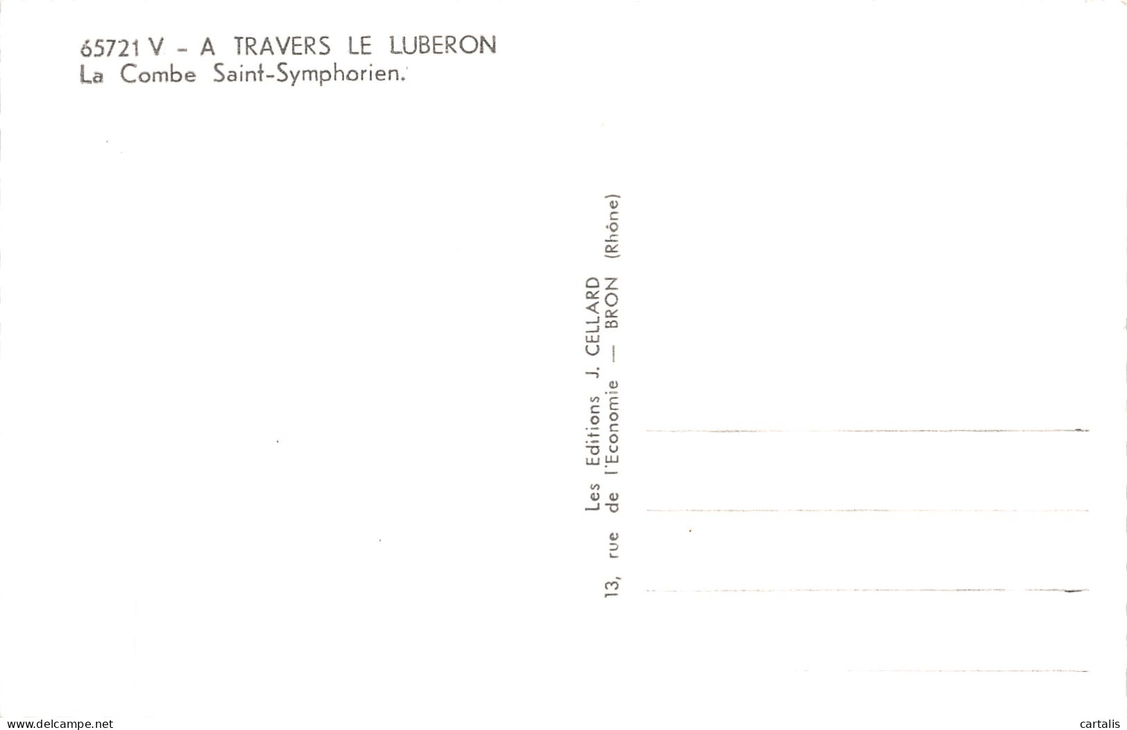 35-LE LUBERON-N° 4430-H/0159 - Other & Unclassified