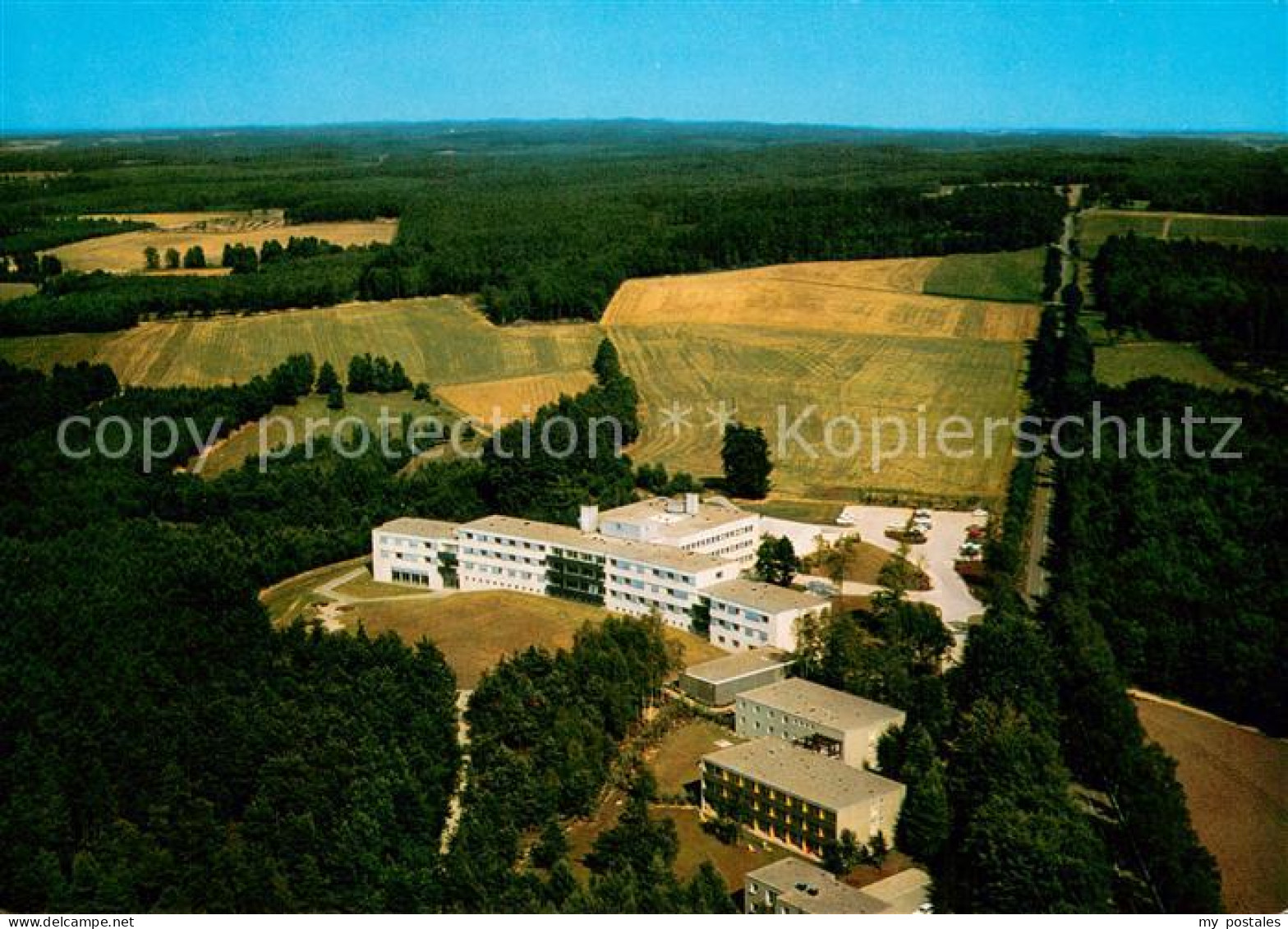 73725653 Neuenkirchen Oldenburg Clemens August Klinik Fliegeraufnahme Neuenkirch - Andere & Zonder Classificatie