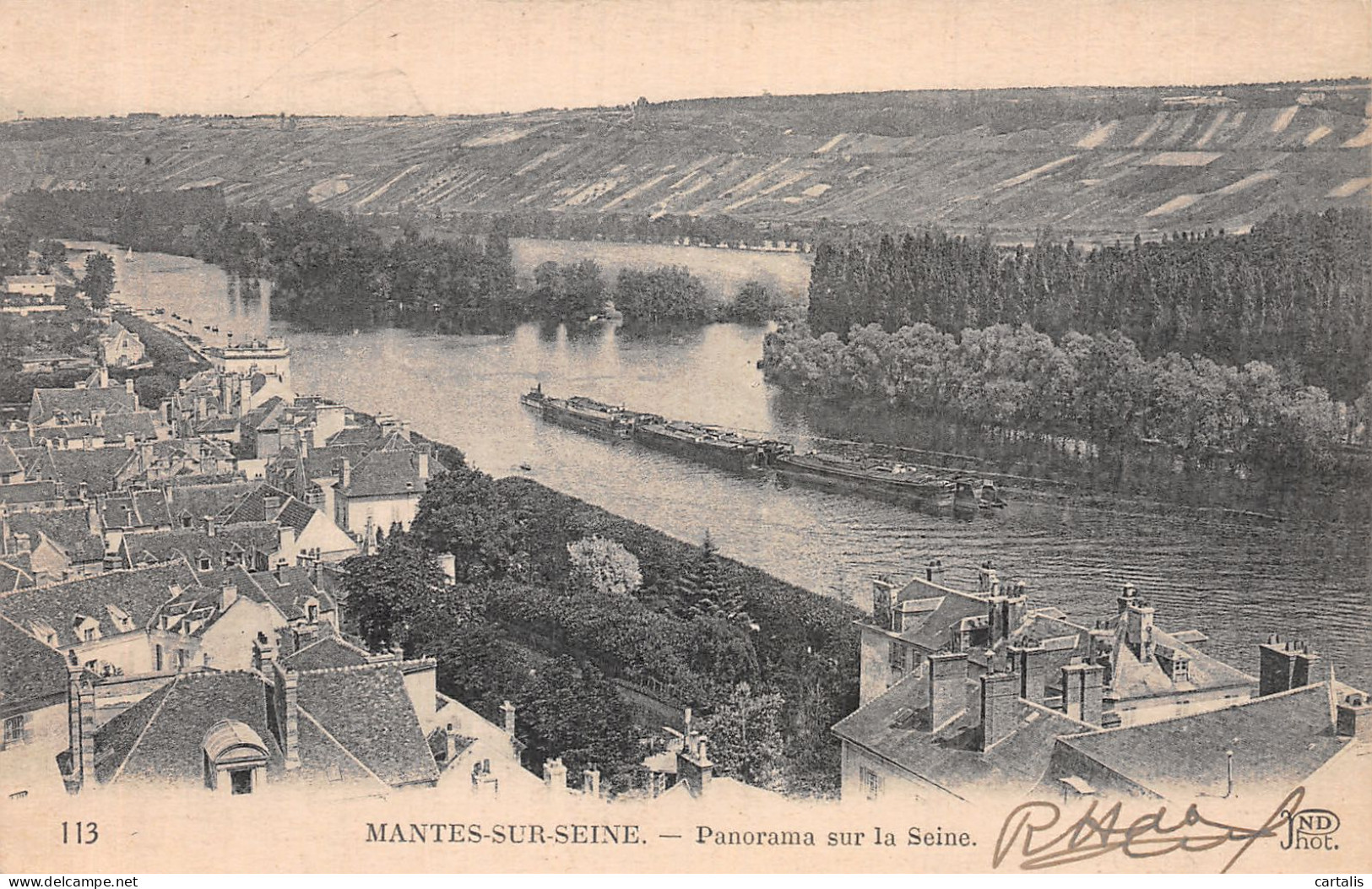 78-MANTES SUR SEINE-N° 4430-H/0031 - Mantes La Ville