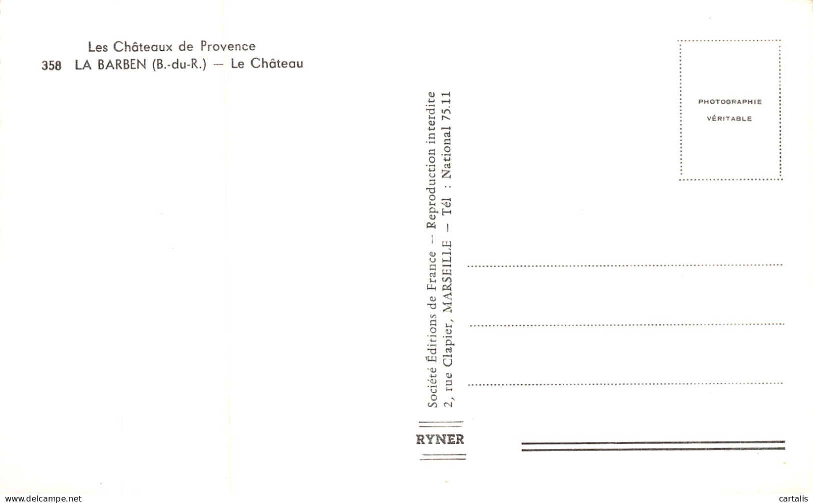 13-LA BARBEN-N° 4430-G/0381 - Other & Unclassified