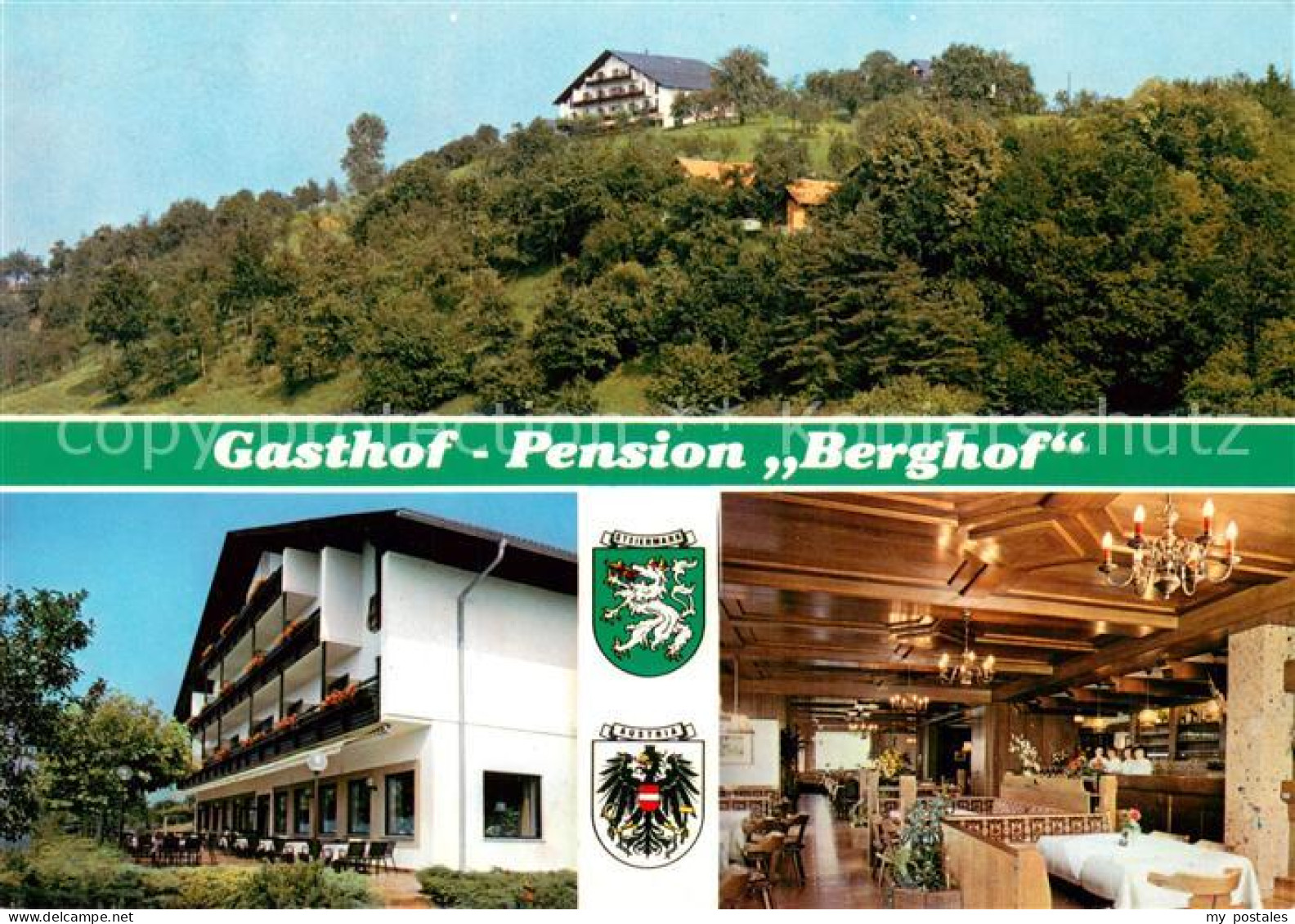 73725640 St Peter Freienstein Gasthof Pension Berghof Gastraum St Peter Freienst - Sonstige & Ohne Zuordnung