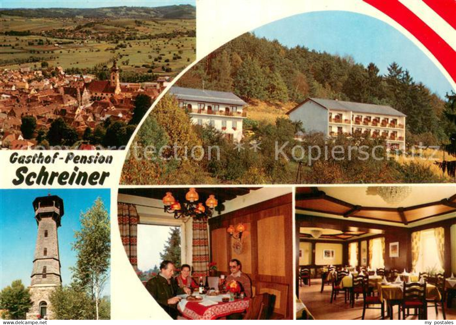73725637 Hartberg Steiermark Gasthof Pension Schreiner Gastraeume Aussichtsturm  - Altri & Non Classificati