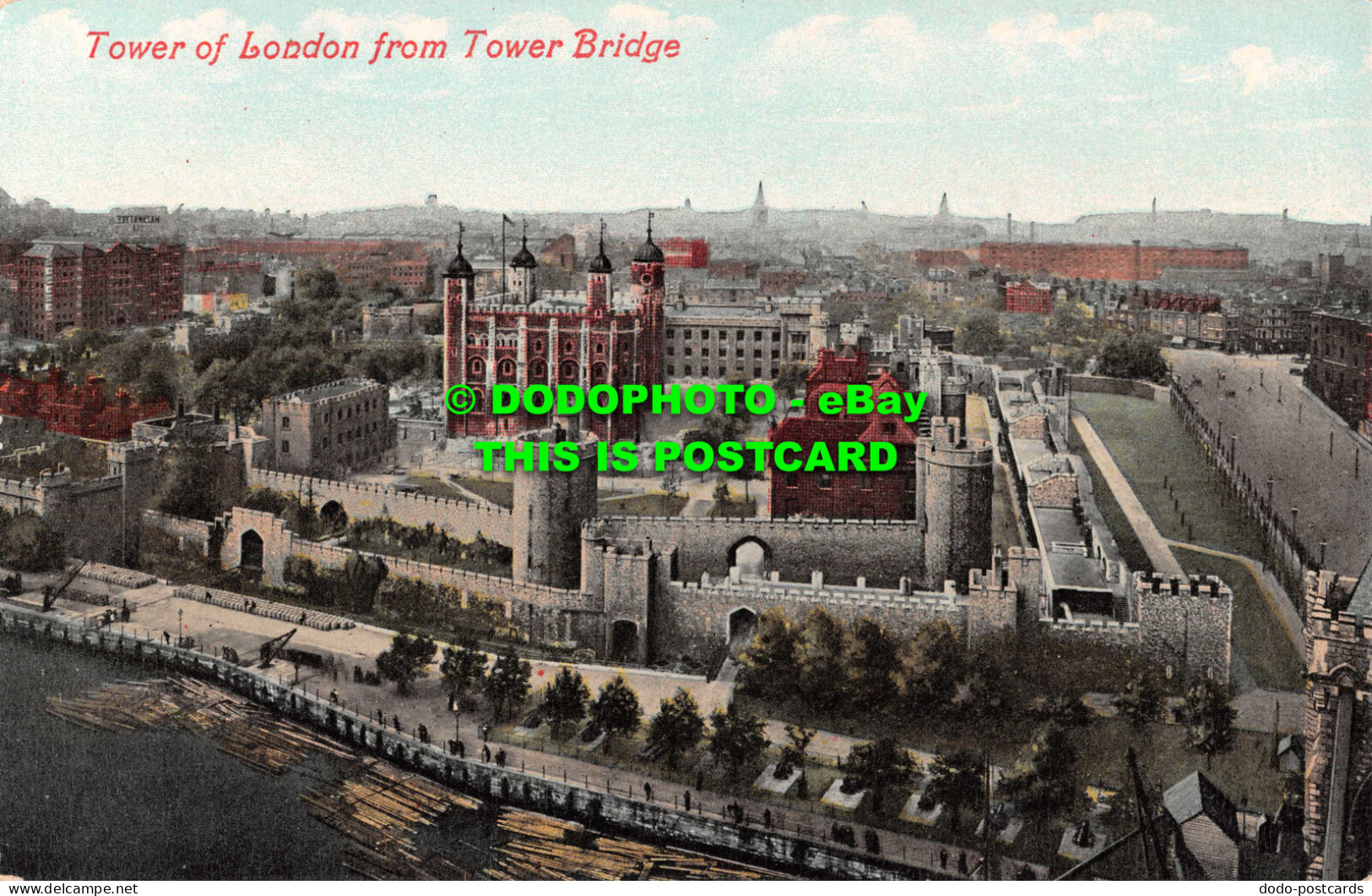 R545734 Tower Of London From Tower Bridge - Sonstige & Ohne Zuordnung