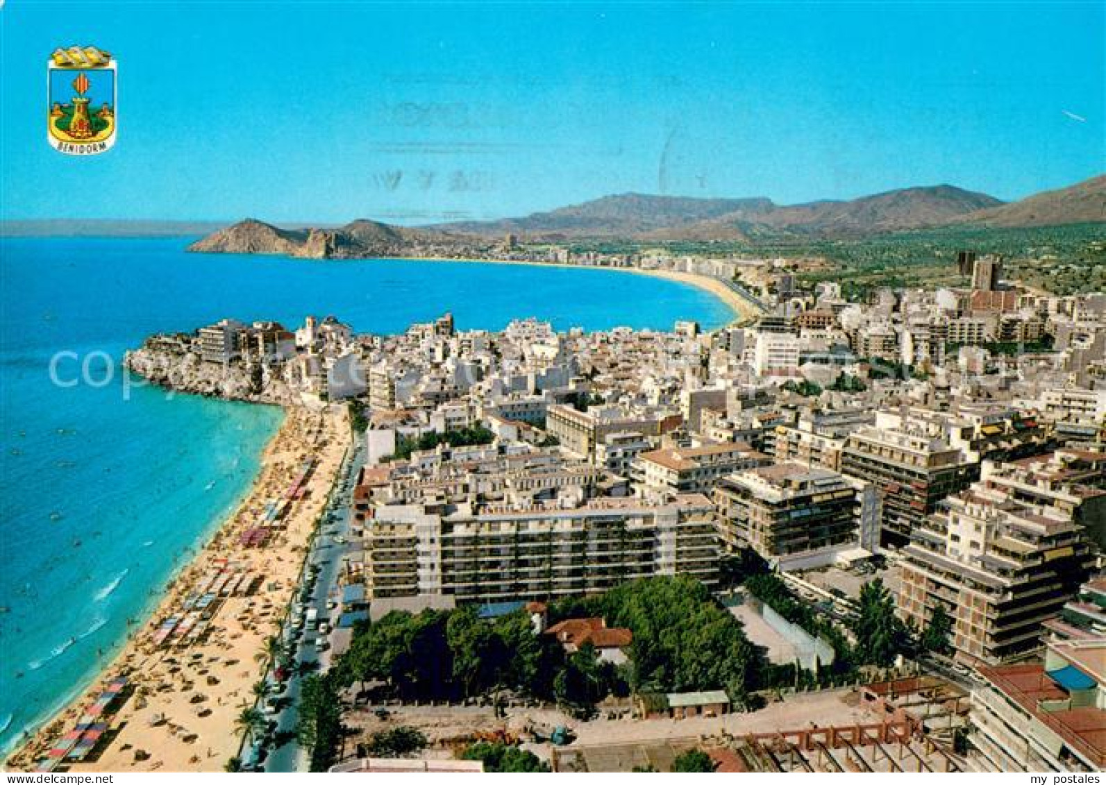 73725601 Benidorm Vista Panorámica Benidorm - Sonstige & Ohne Zuordnung