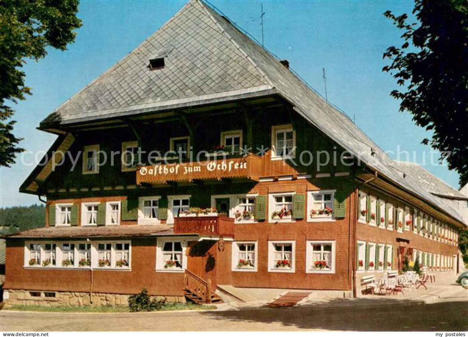 73725598 Saig Schwarzwald Hotel Und Schwarzwald-Gasthof Zum Ochsen Saig Schwarzw - Sonstige & Ohne Zuordnung