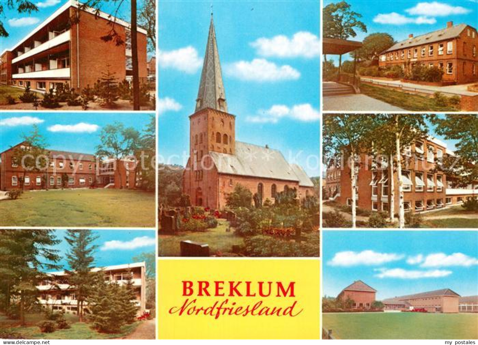 73725597 Breklum Teilansichten Gebaeude Kirche Breklum - Andere & Zonder Classificatie