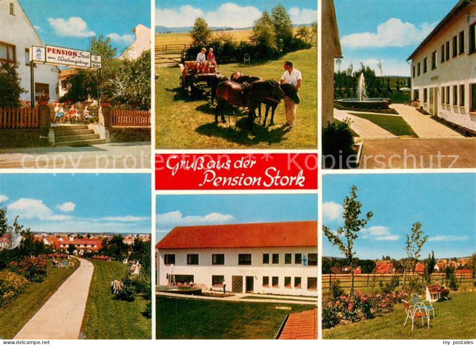 73725596 Bad Holzhausen Luebbecke Pension Haus Stork Am Wiehengebirge Ponywagen  - Getmold