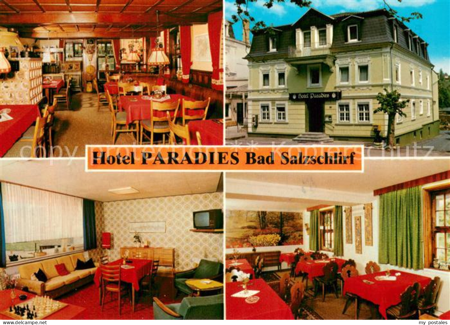 73725581 Bad Salzschlirf Hotel Paradies Restaurant Bad Salzschlirf - Altri & Non Classificati