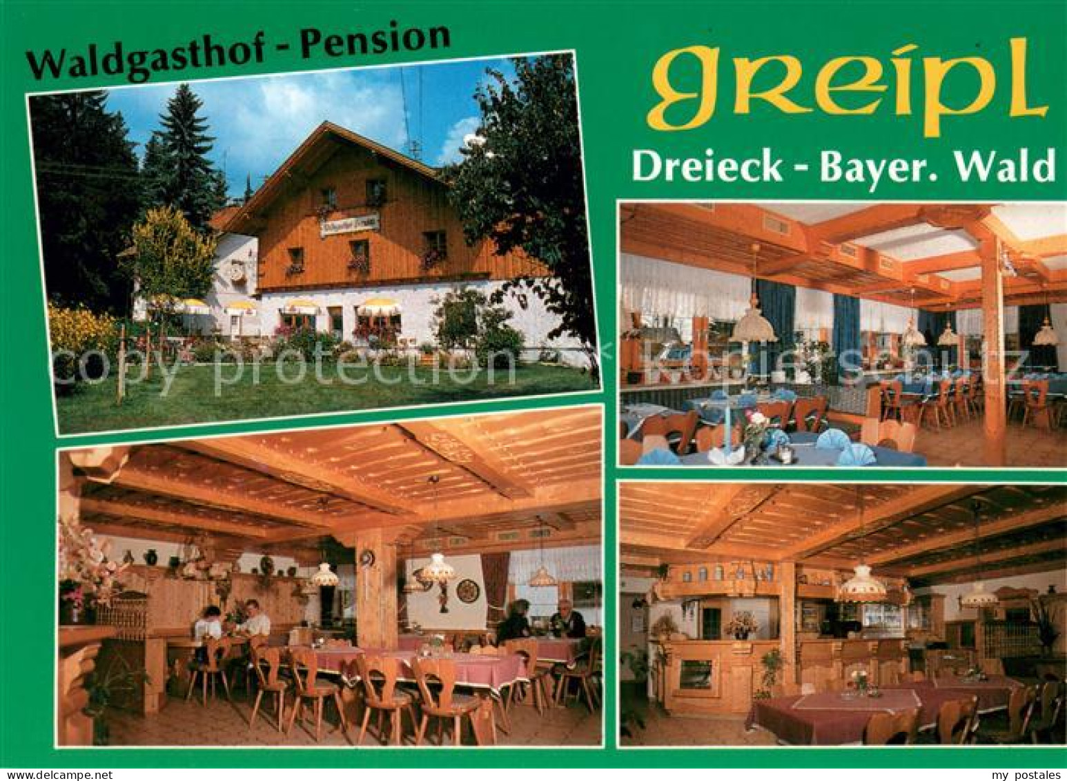 73725579 Regen Waldgasthof Pension Greipl Im Bayerischen Wald Restaurant Regen - Regen