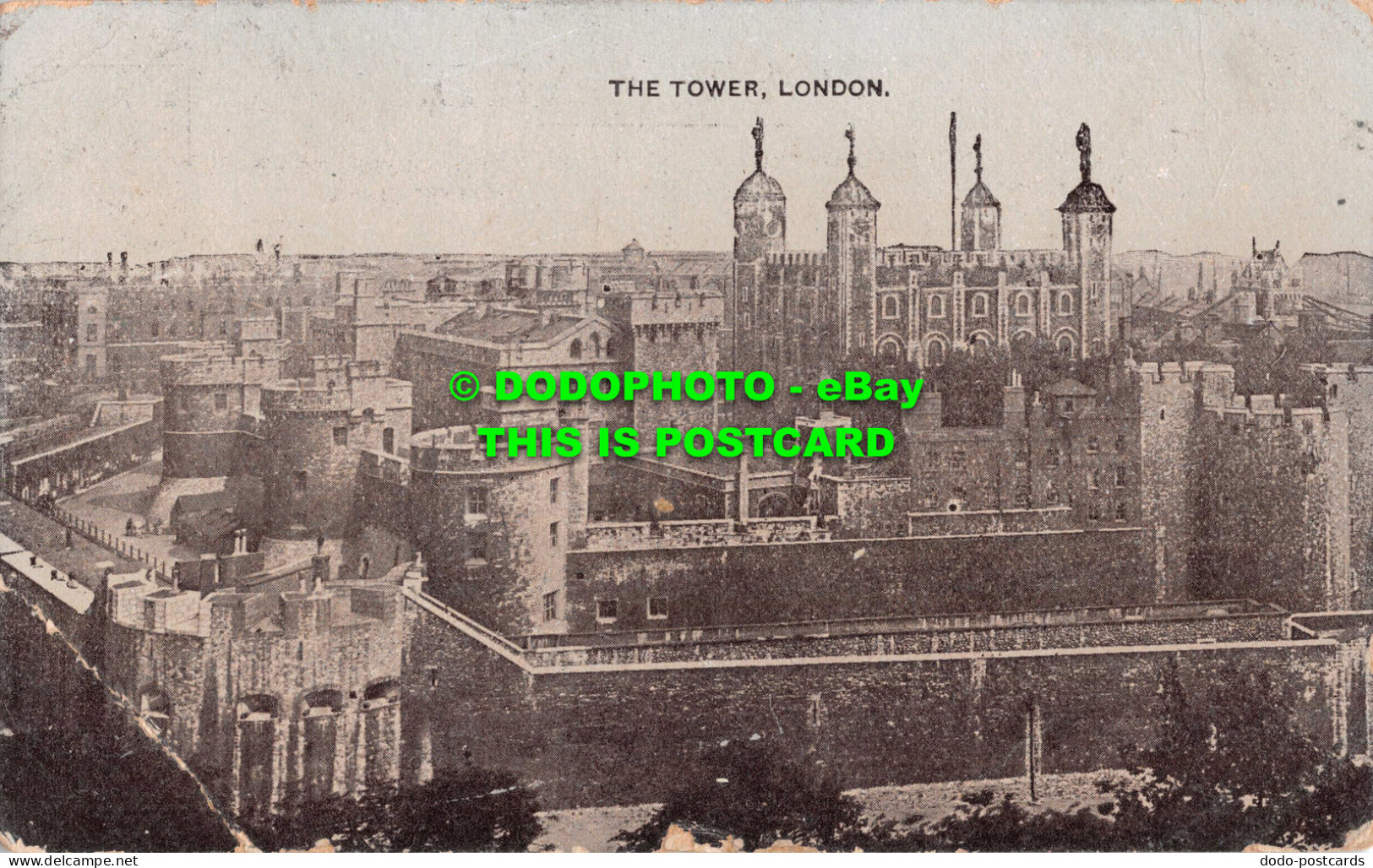 R545775 Tower. London. Auto Photo Series. 1910 - Other & Unclassified