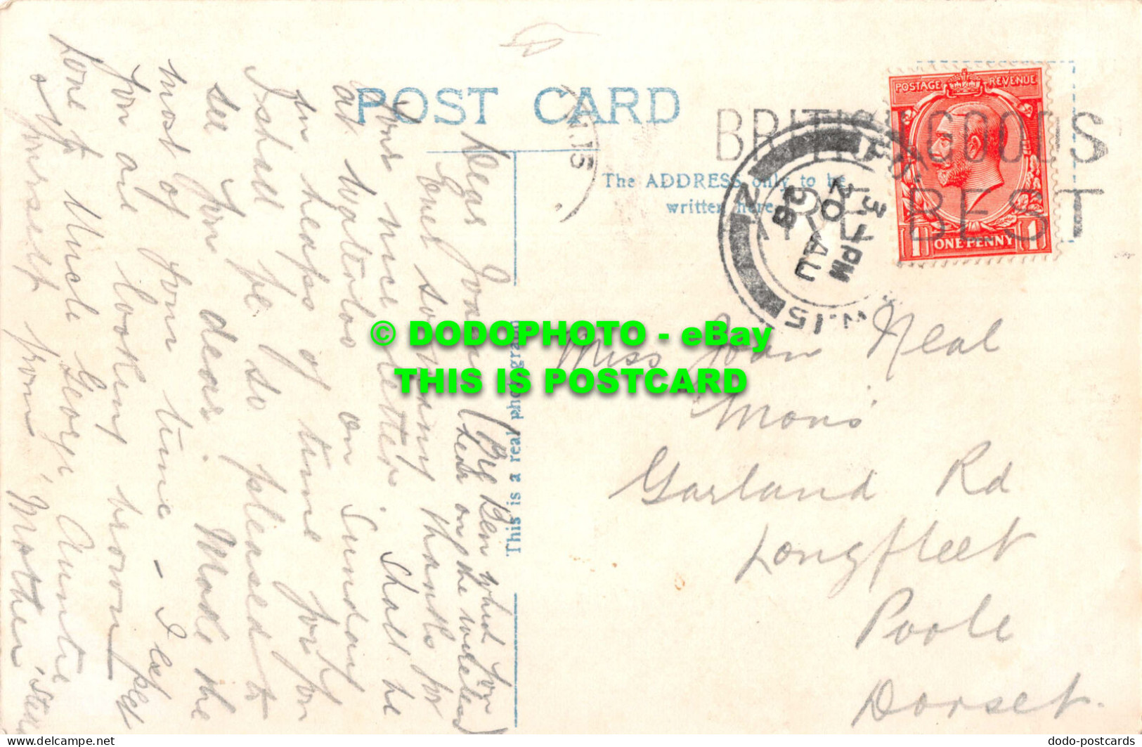 R545780 Big Ben And Westminster Bridge From River. London. 3. RP. 1928 - Other & Unclassified