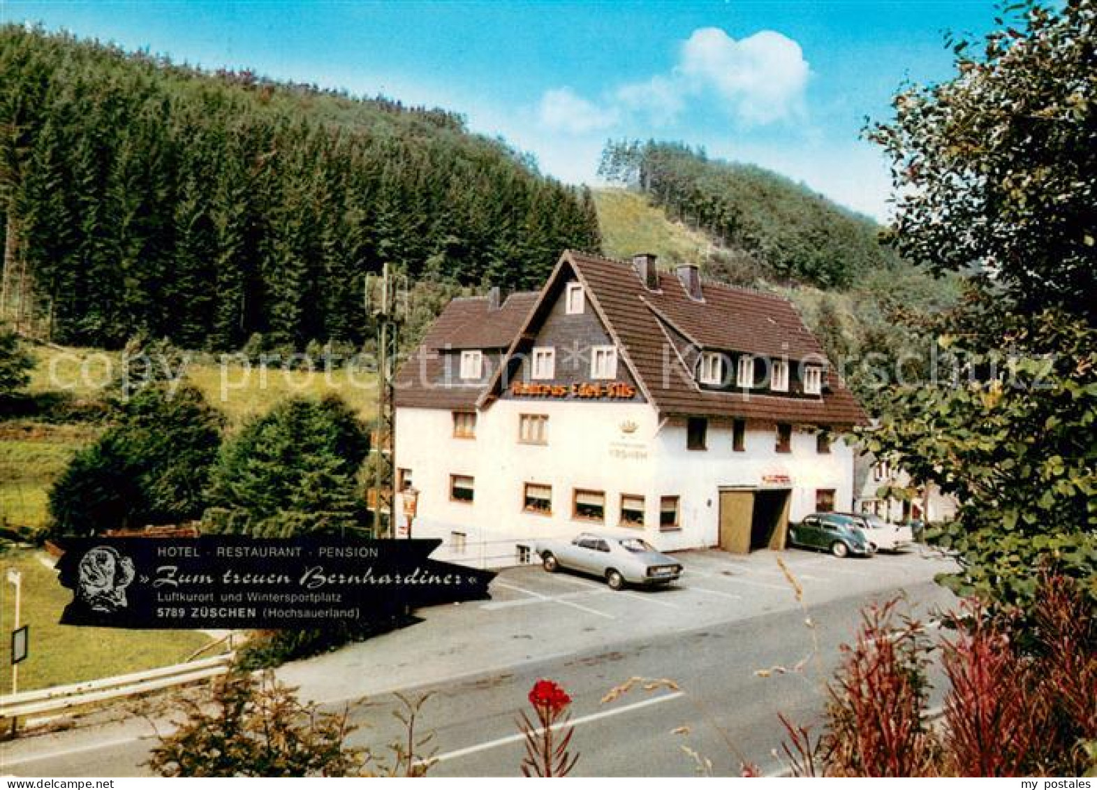 73725564 Zueschen Sauerland Hotel Restaurant Pension Zum Treuen Bernhardiner Zue - Winterberg