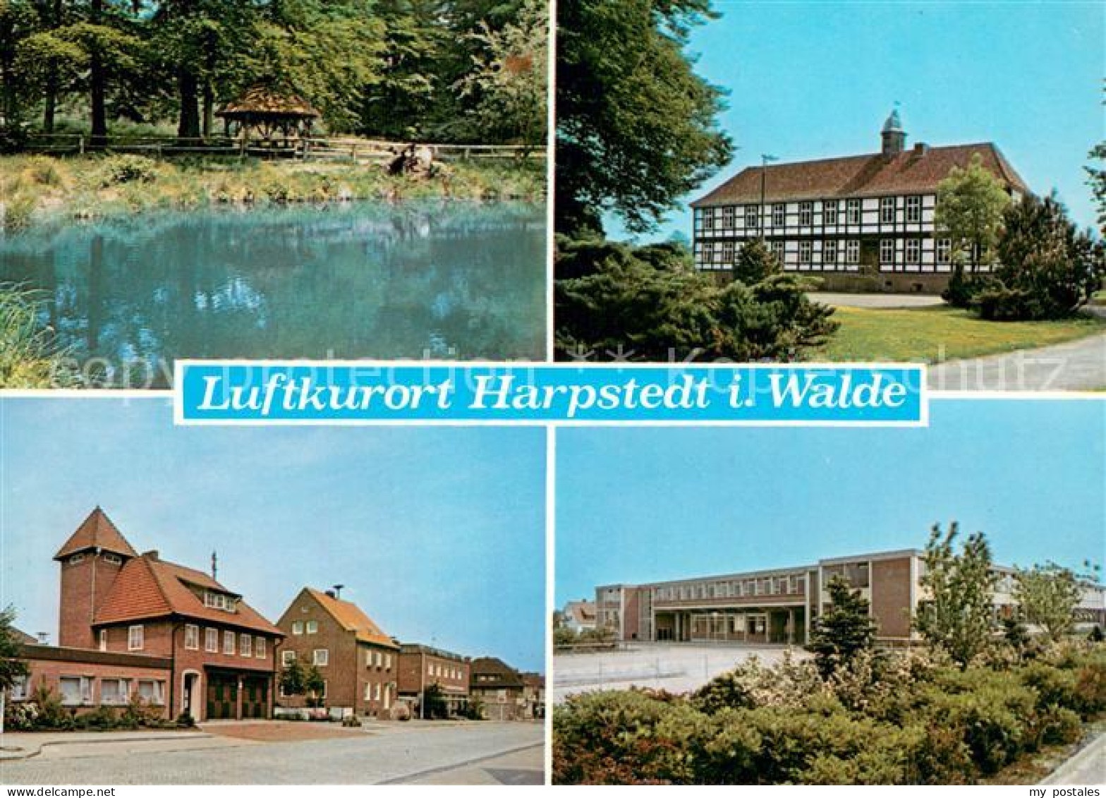 73725551 Harpstedt Teilansichten Luftkurort Partie Am Wasser Harpstedt - Andere & Zonder Classificatie