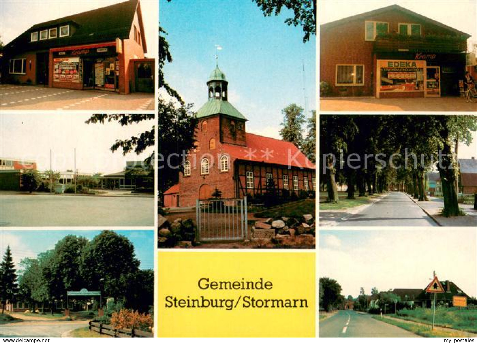 73725550 Steinburg Stormarn Teilansichten Edekamarkt Hauptstrasse Steinburg Stor - Andere & Zonder Classificatie