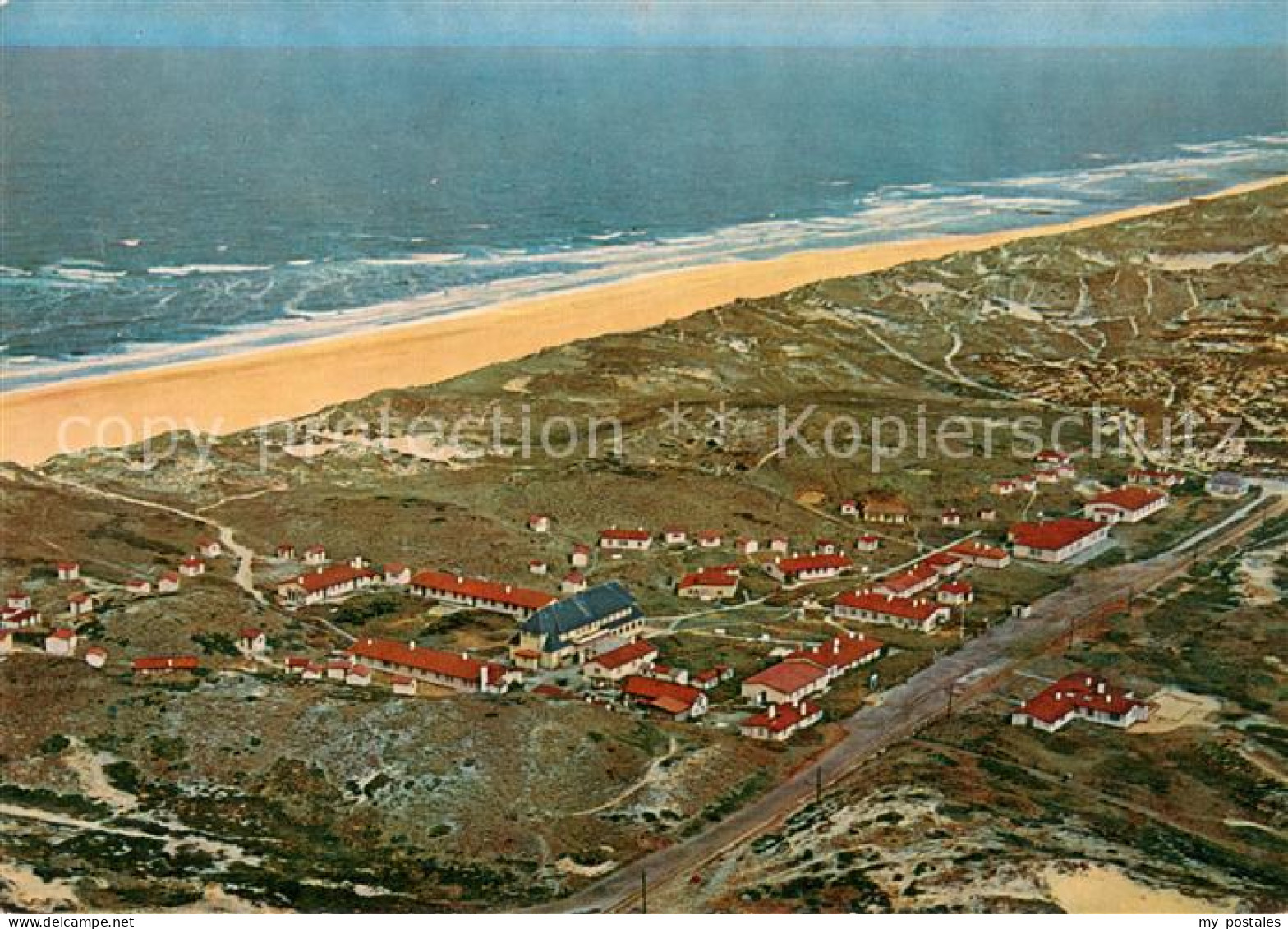 73725449 Sylt Kinderdorf Uthland Klappholttal Fliegeraufnahme Sylt - Sylt