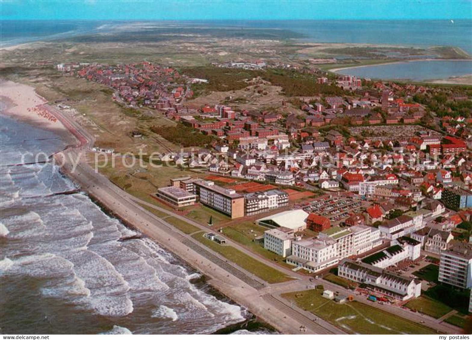 73725417 Norderney Nordseebad Strandhotel Georgshoehe Kurklinik Und Nordstrand F - Norderney