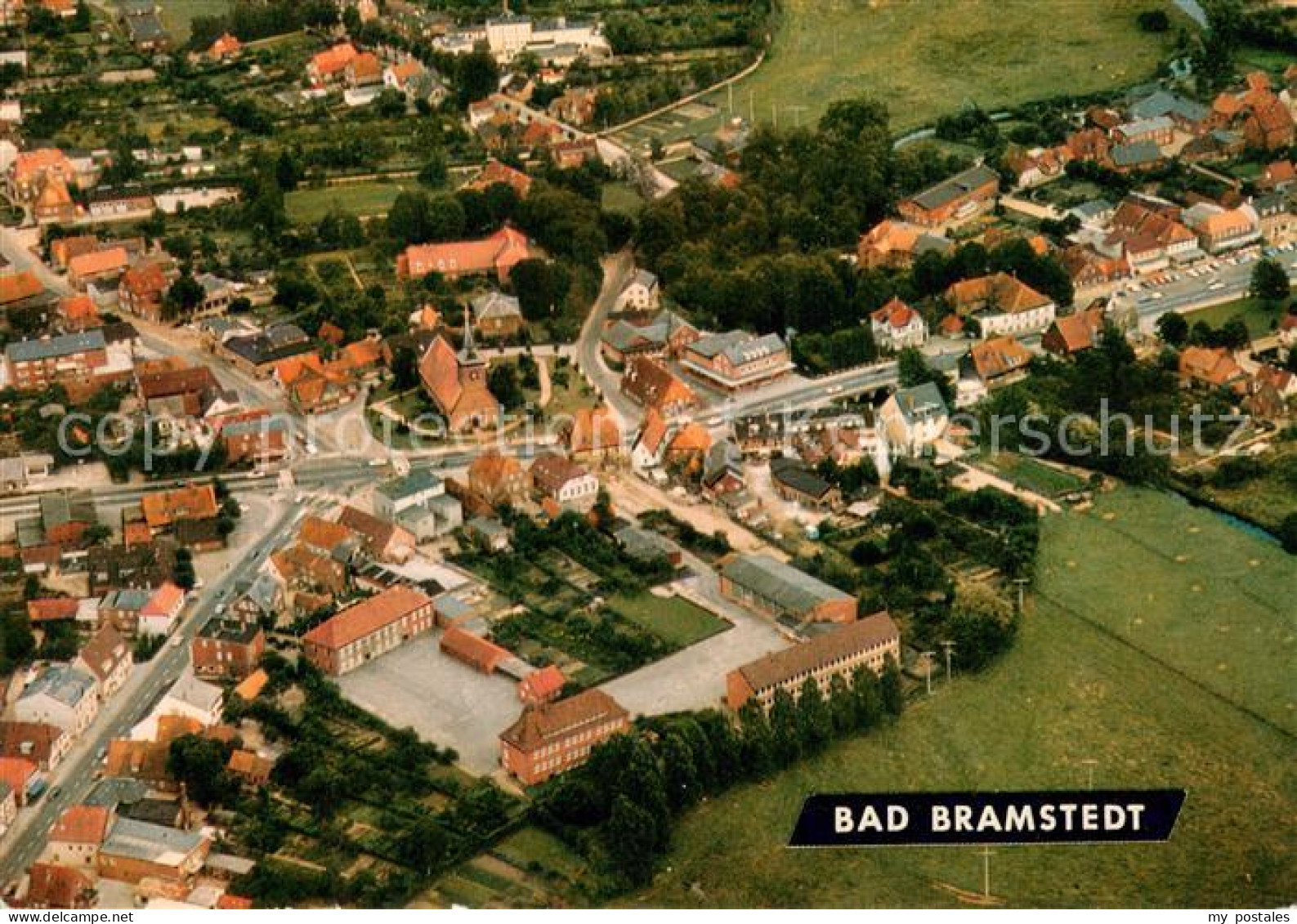73725416 Bad Bramstedt Fliegeraufnahme Bad Bramstedt - Bad Bramstedt