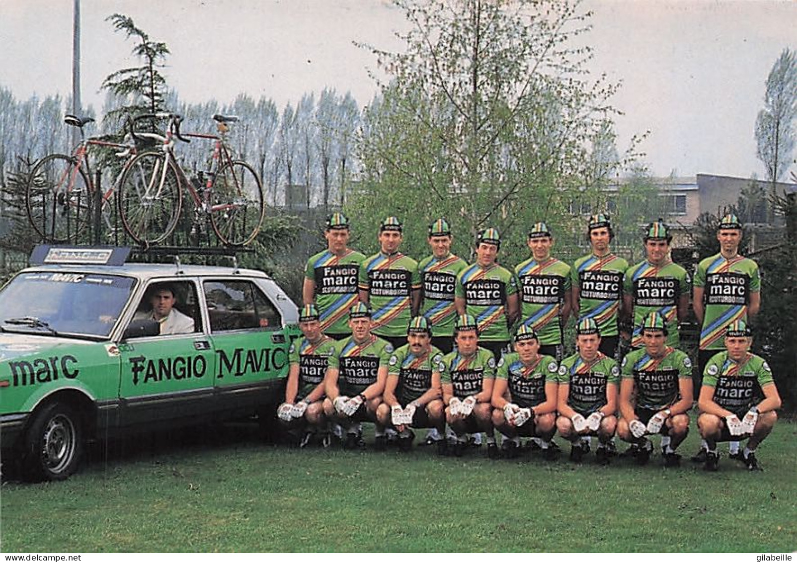 Vélo Coureur Cycliste  Team Fangio Marc - 1984   - Cycling - Cyclisme - Ciclismo - Wielrennen  - Cyclisme