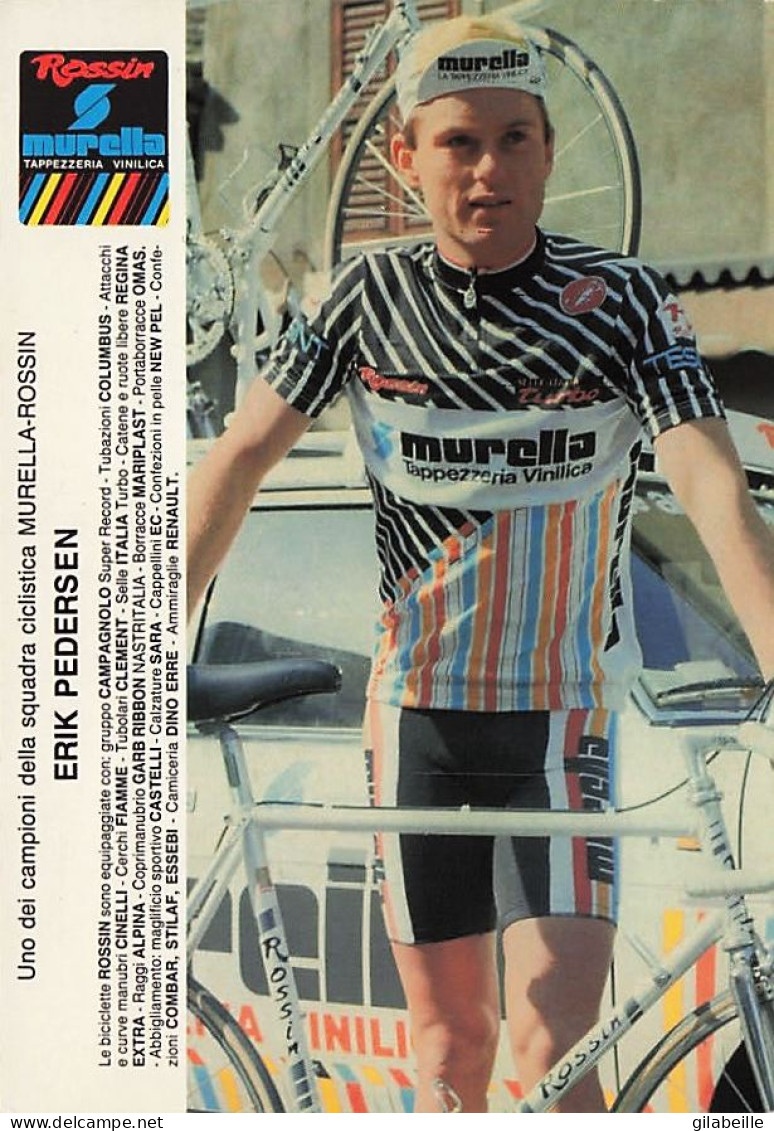 Vélo Coureur Cycliste Norvegien Erik Pedersen - Team Murella -  Cycling - Cyclisme - Ciclismo - Wielrennen  - Radsport