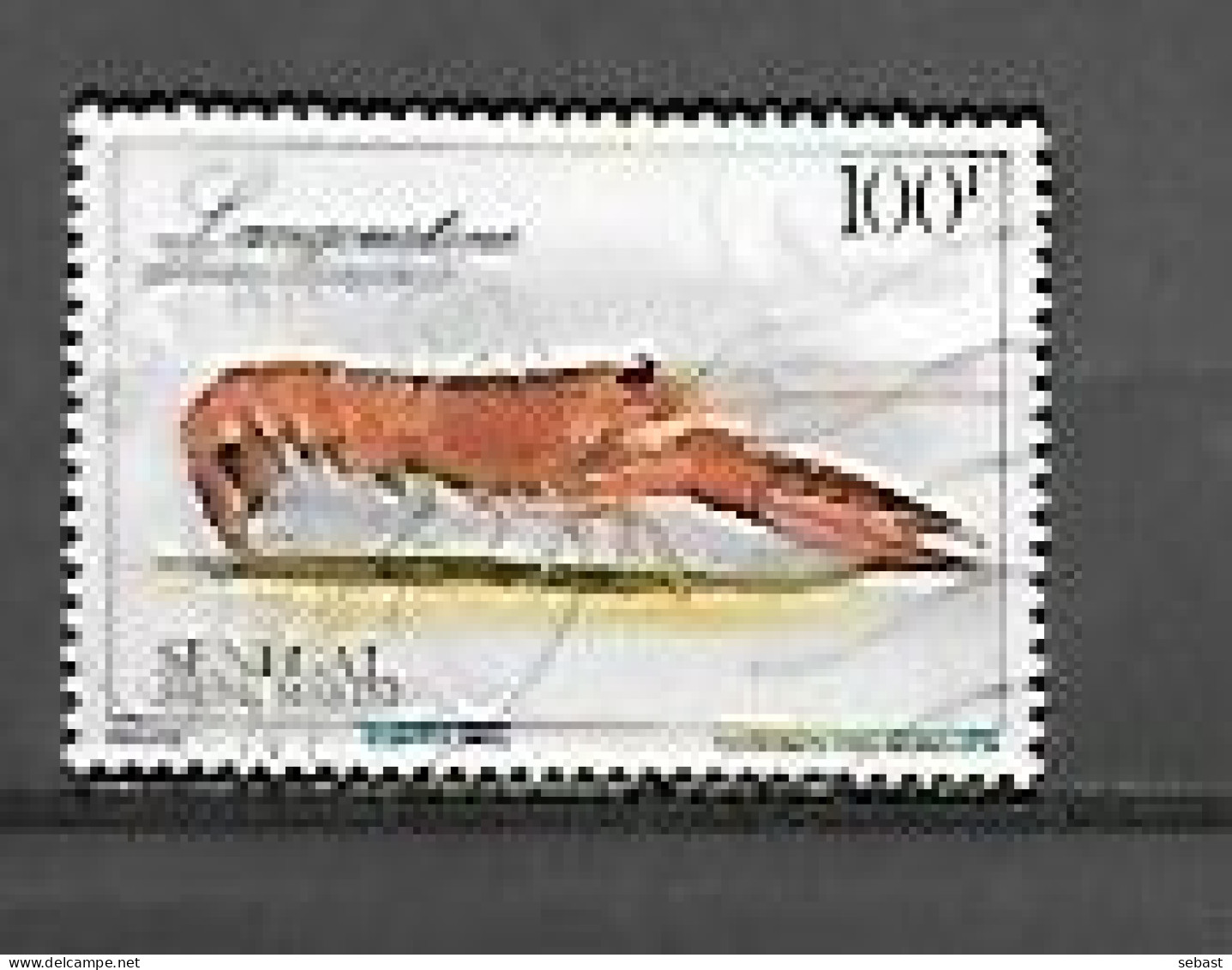 TIMBRE OBLITERE DU SENEGAL DE 1987 N° MICHEL 902 - Senegal (1960-...)